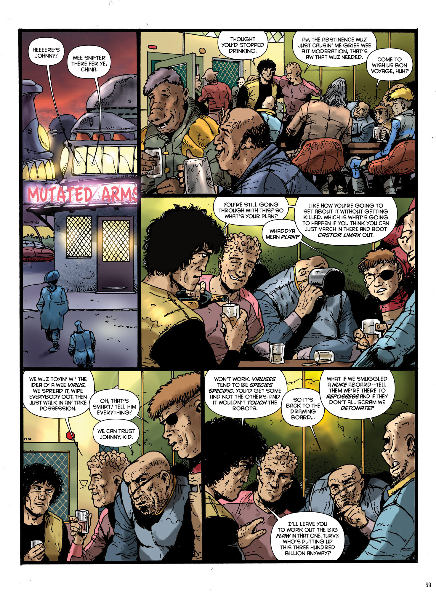 Read online Strontium Dog: Repo Men comic -  Issue # TPB - 71