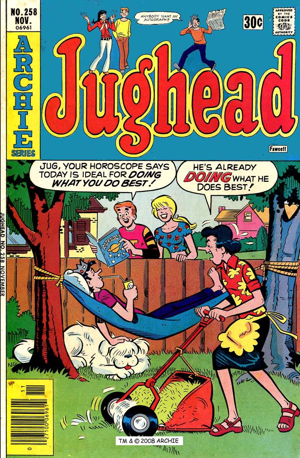 Read online Jughead (1965) comic -  Issue #258 - 1