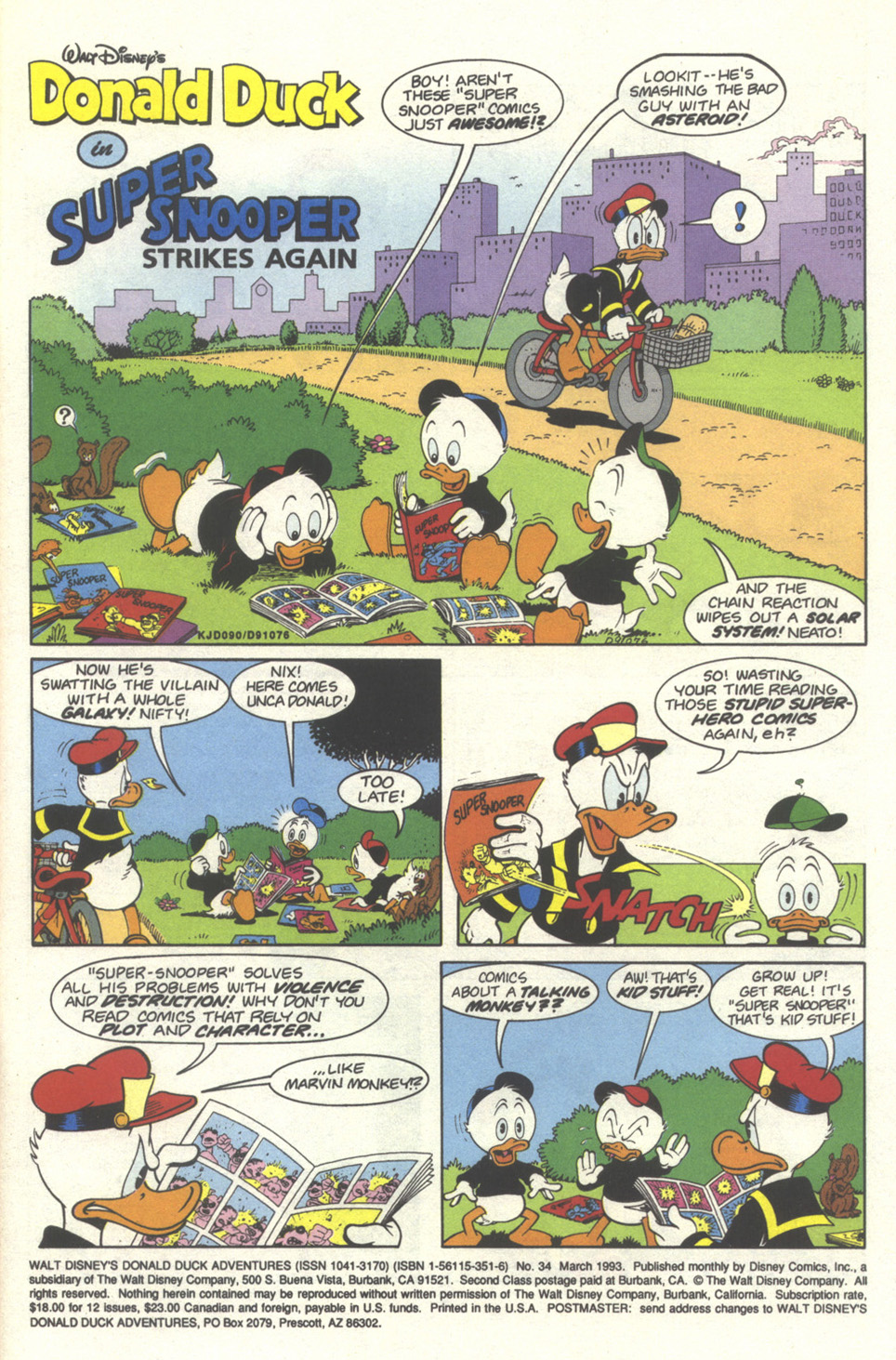 Read online Donald Duck Adventures comic -  Issue #34 - 3