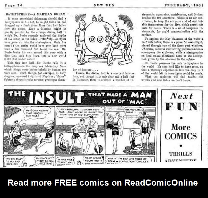 Read online New Fun comic -  Issue #1 - 7