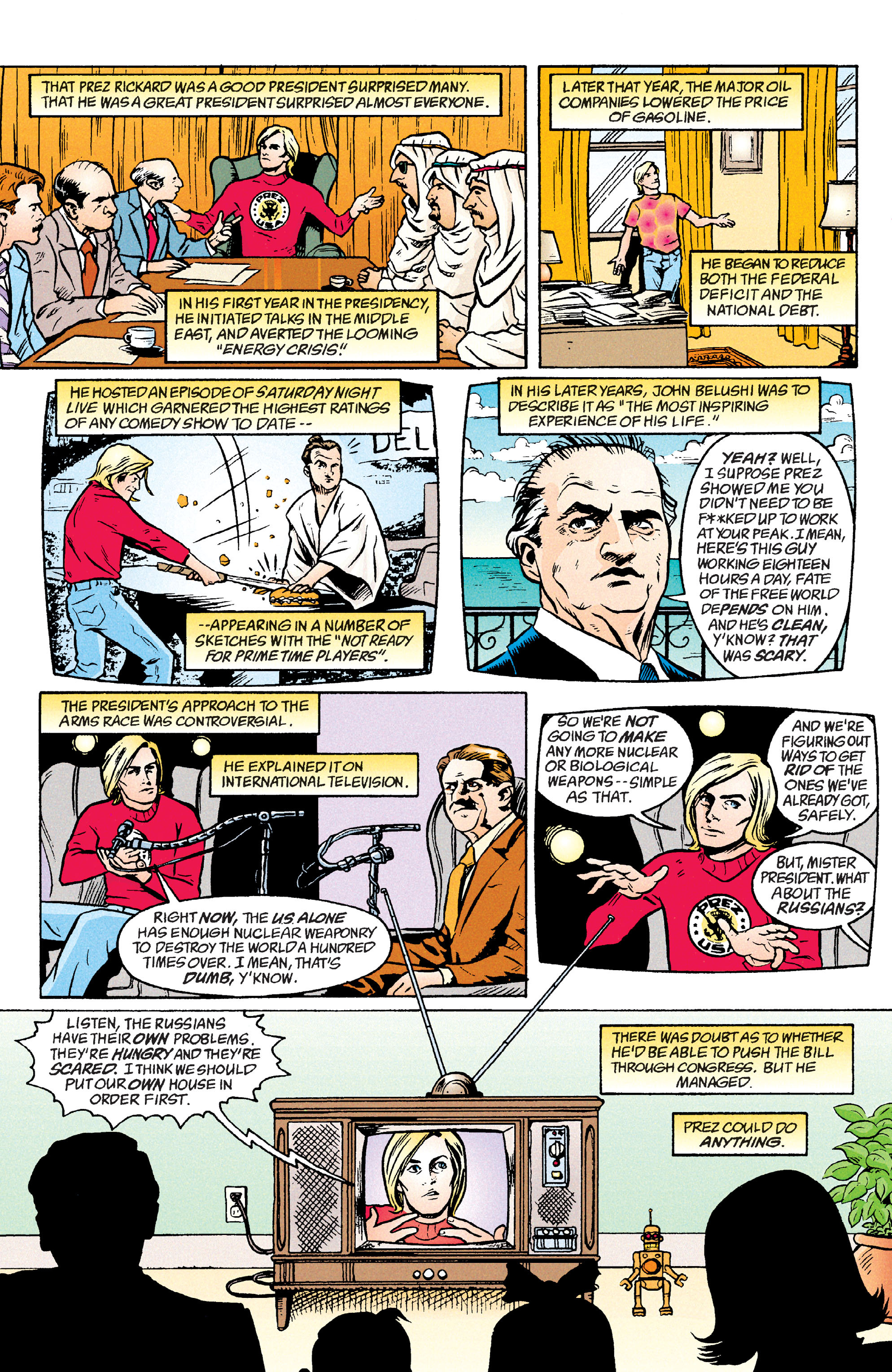 Read online Prez: The First Teen President comic -  Issue # TPB (Part 2) - 37