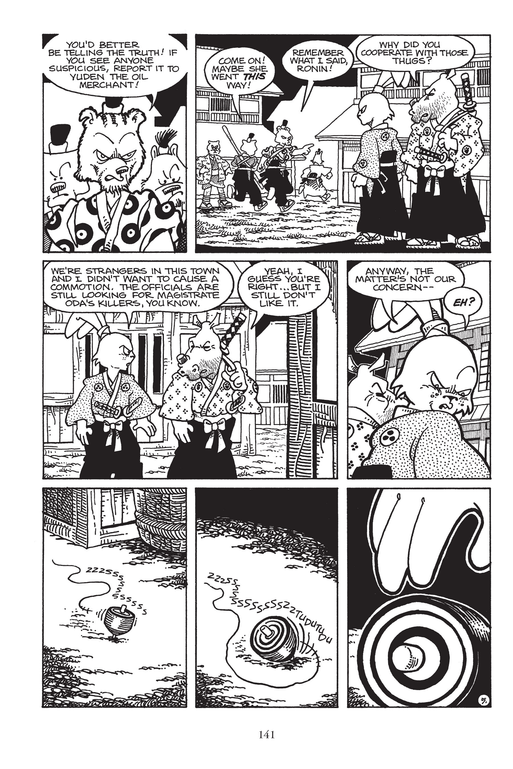 Read online Usagi Yojimbo (1987) comic -  Issue # _TPB 7 - 133
