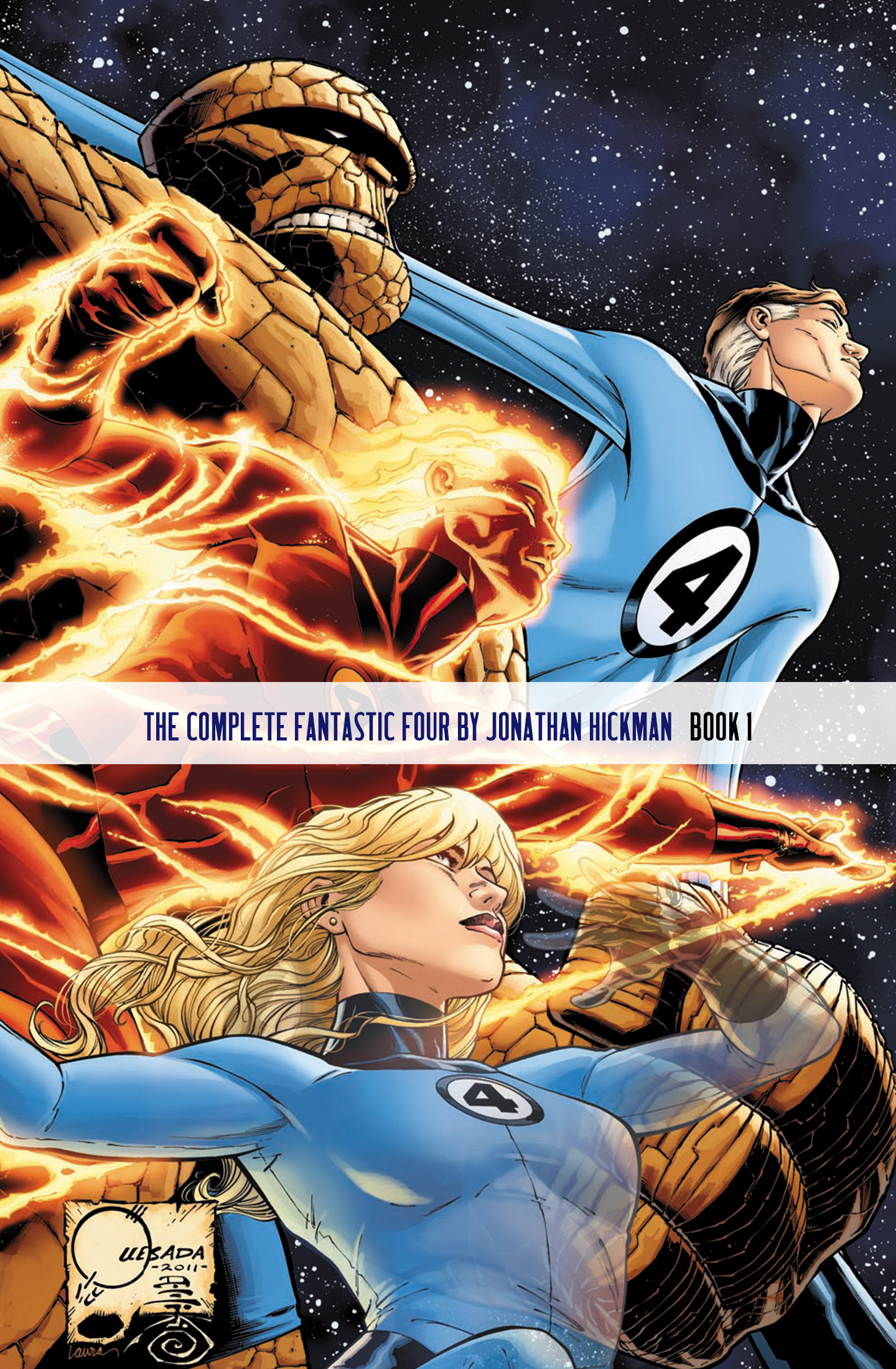 Read online Fantastic Four By Jonathan Hickman Omnibus comic -  Issue # TPB 1 (Part 1) - 1