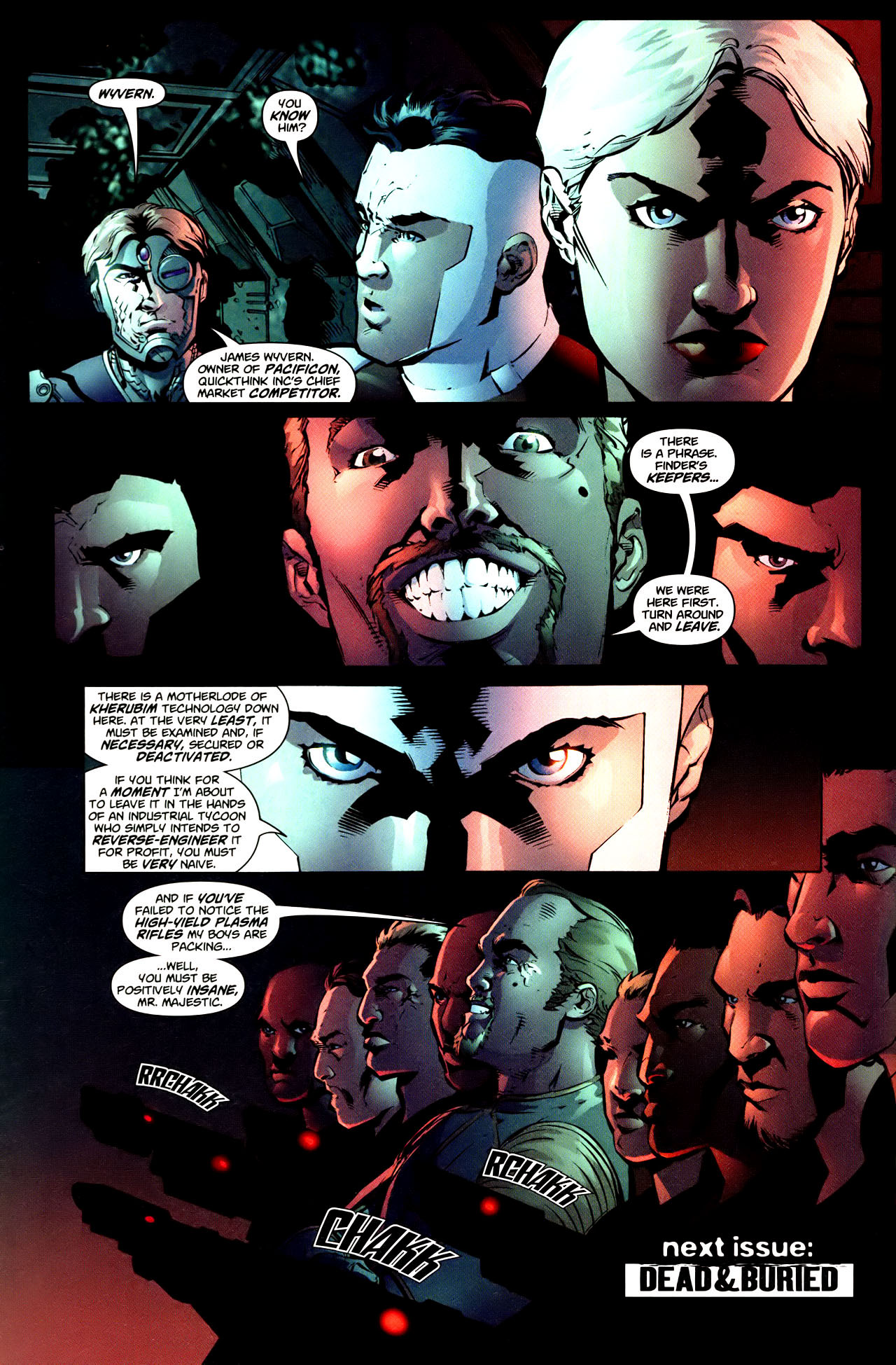 Read online Majestic (2005) comic -  Issue #9 - 23