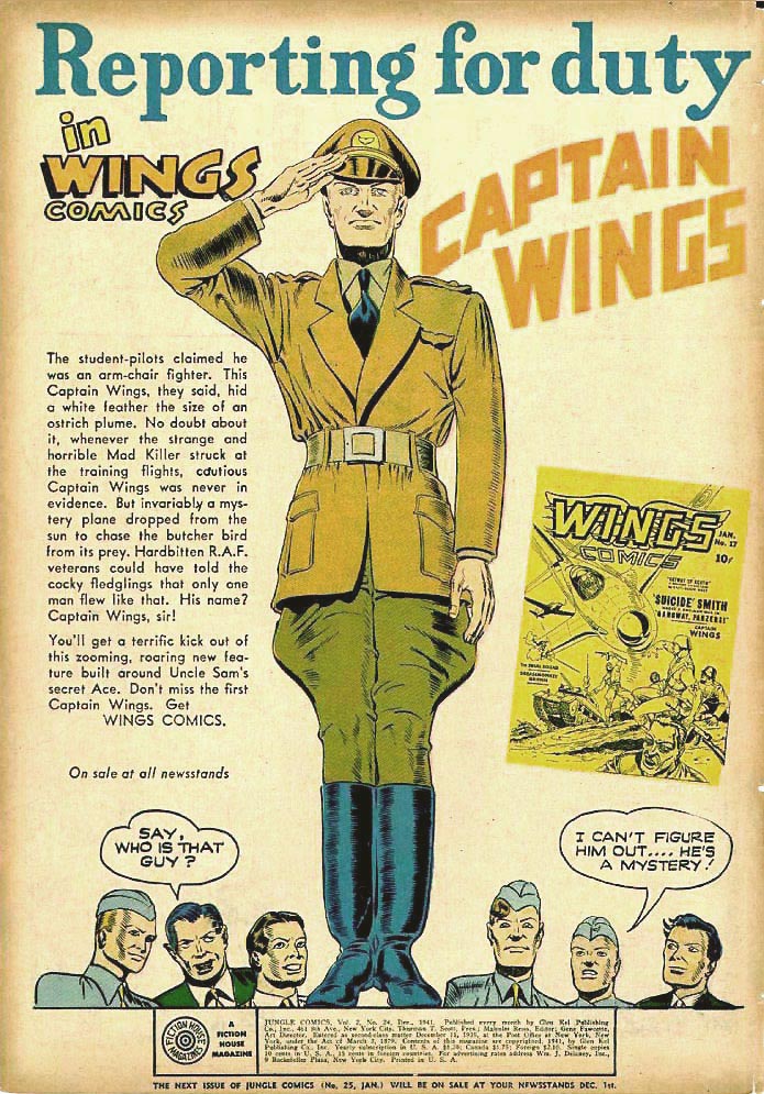 Read online Jungle Comics comic -  Issue #24 - 2