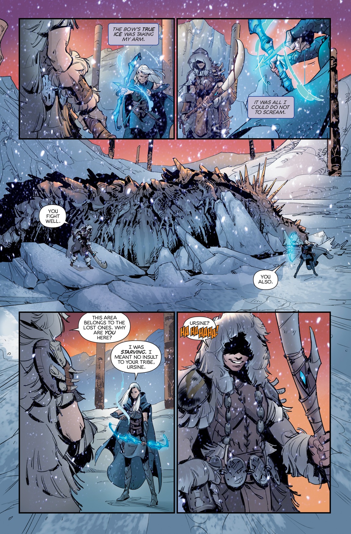 Read online League of Legends: Ashe: Warmother Special Edition comic -  Issue #3 - 11