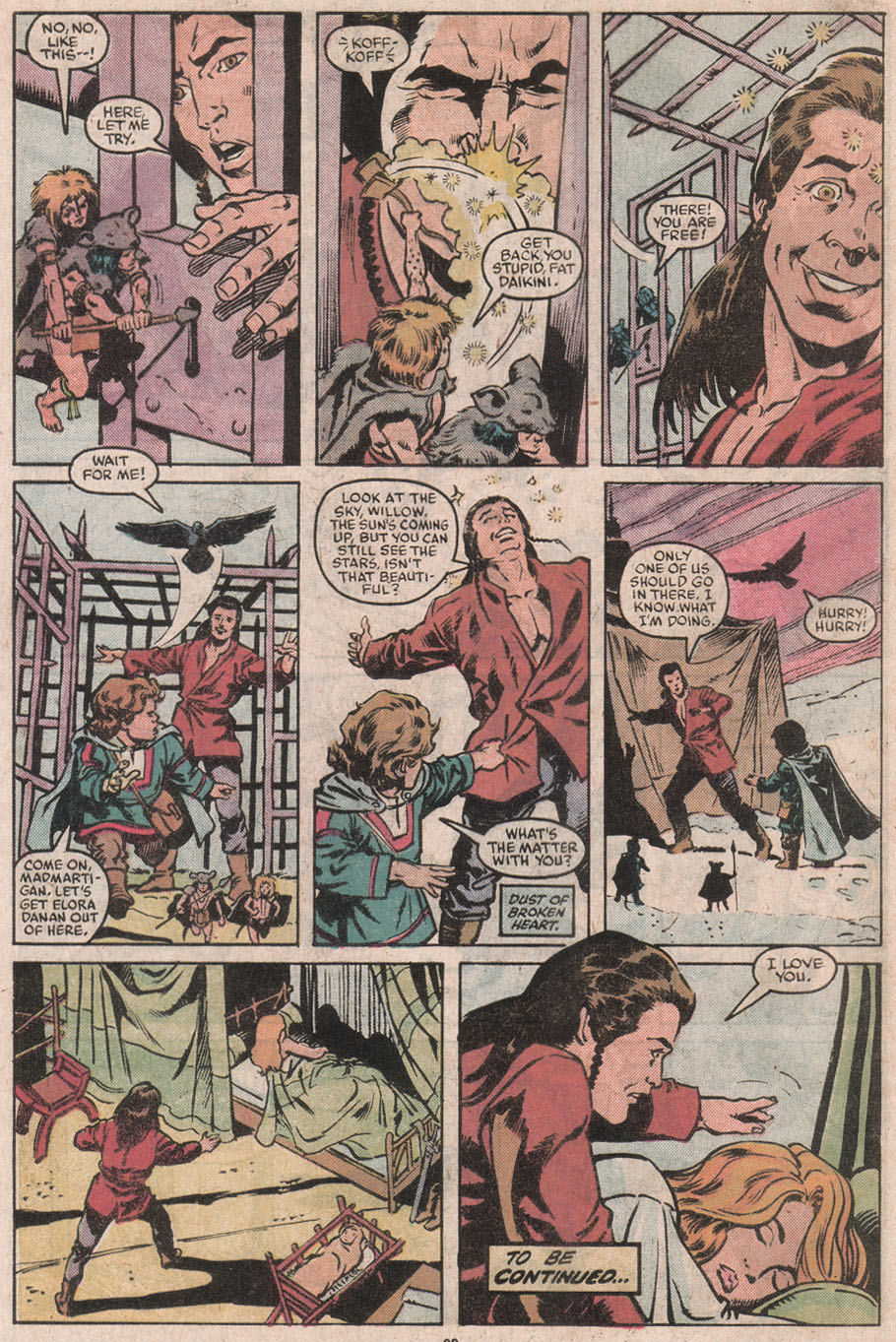 Read online Willow (1988) comic -  Issue #2 - 31