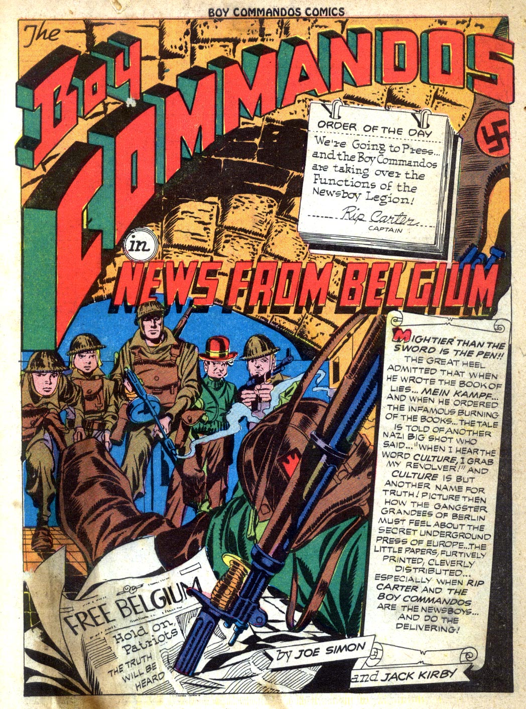 Read online Boy Commandos comic -  Issue #6 - 3