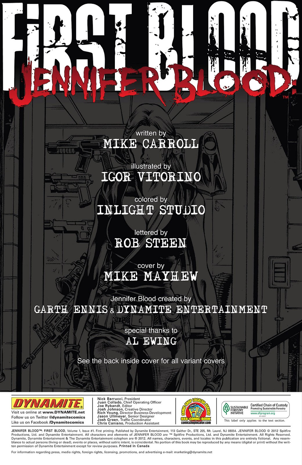 Jennifer Blood: First Blood issue 1 - Page 2