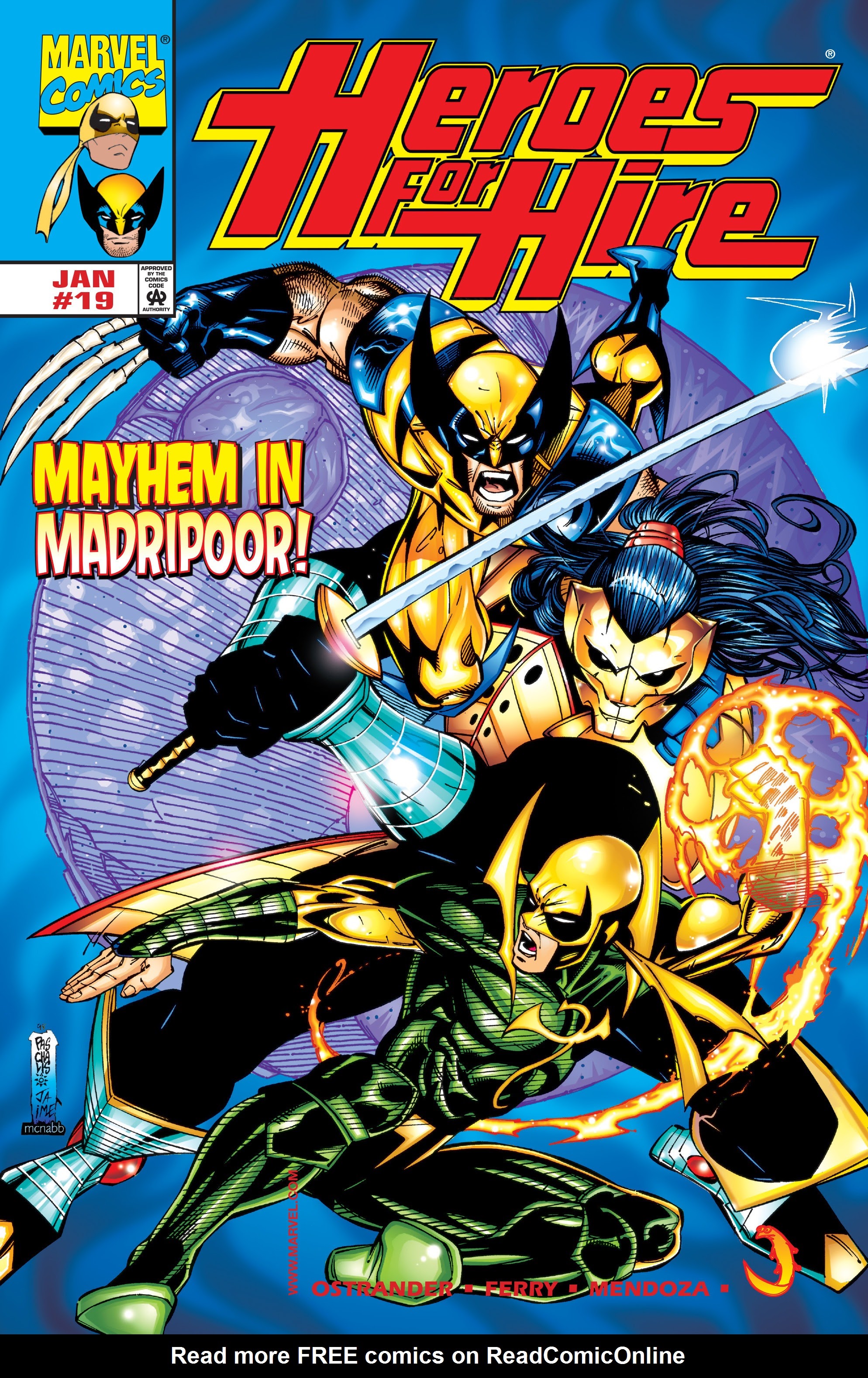 Read online Heroes For Hire (1997) comic -  Issue #19 - 1