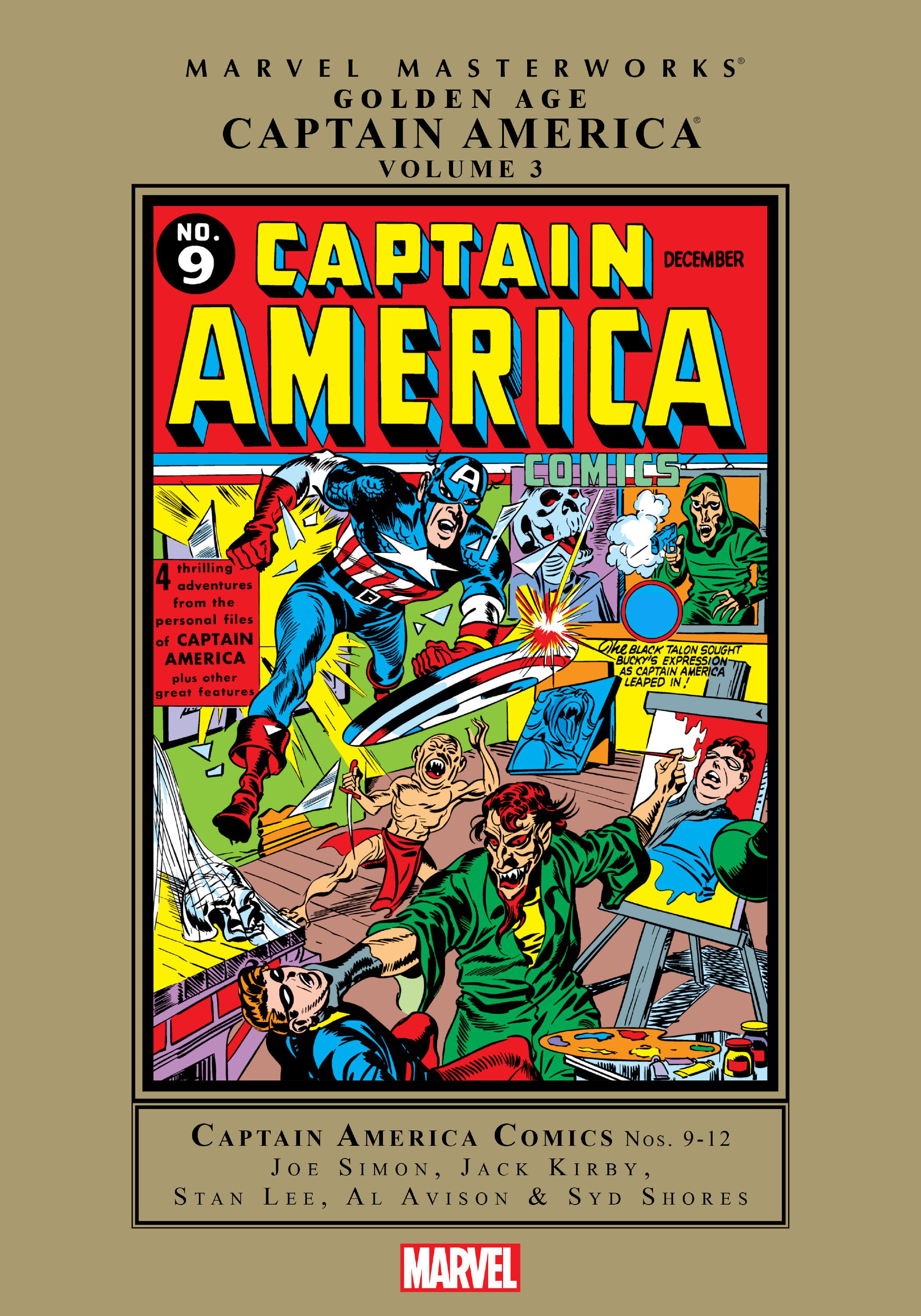 Read online Marvel Masterworks: Golden Age Captain America comic -  Issue # TPB 3 (Part 1) - 1