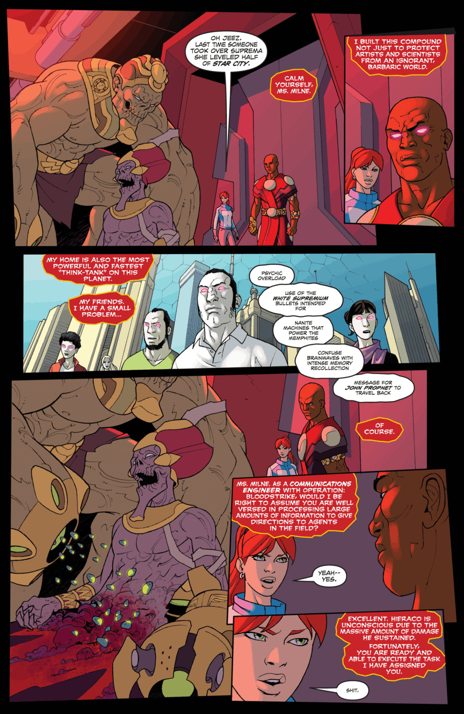 Read online Bloodstrike (2012) comic -  Issue #33 - 12