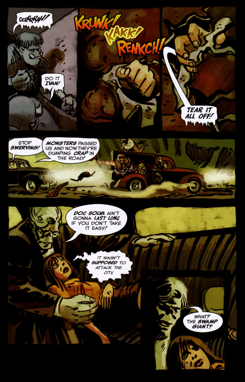 Read online Frankenstein Mobster comic -  Issue #7 - 6