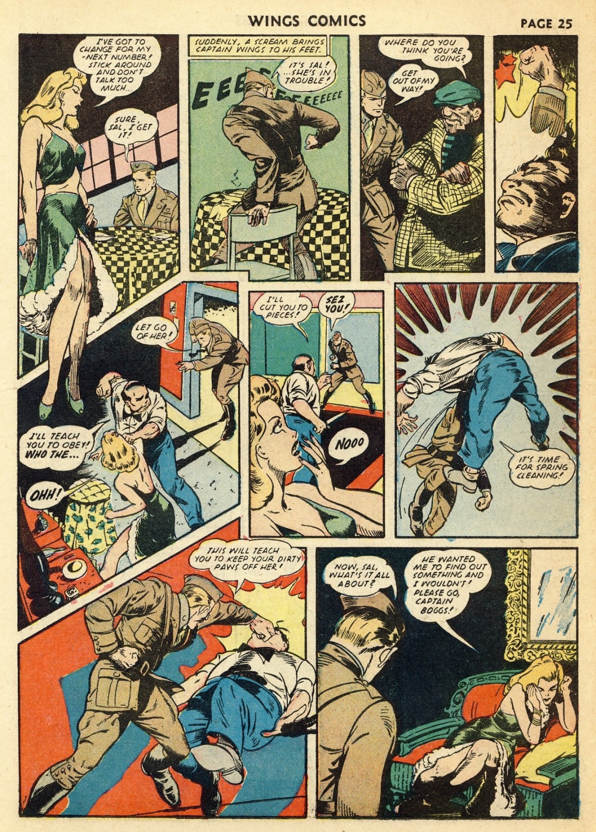 Read online Wings Comics comic -  Issue #23 - 27