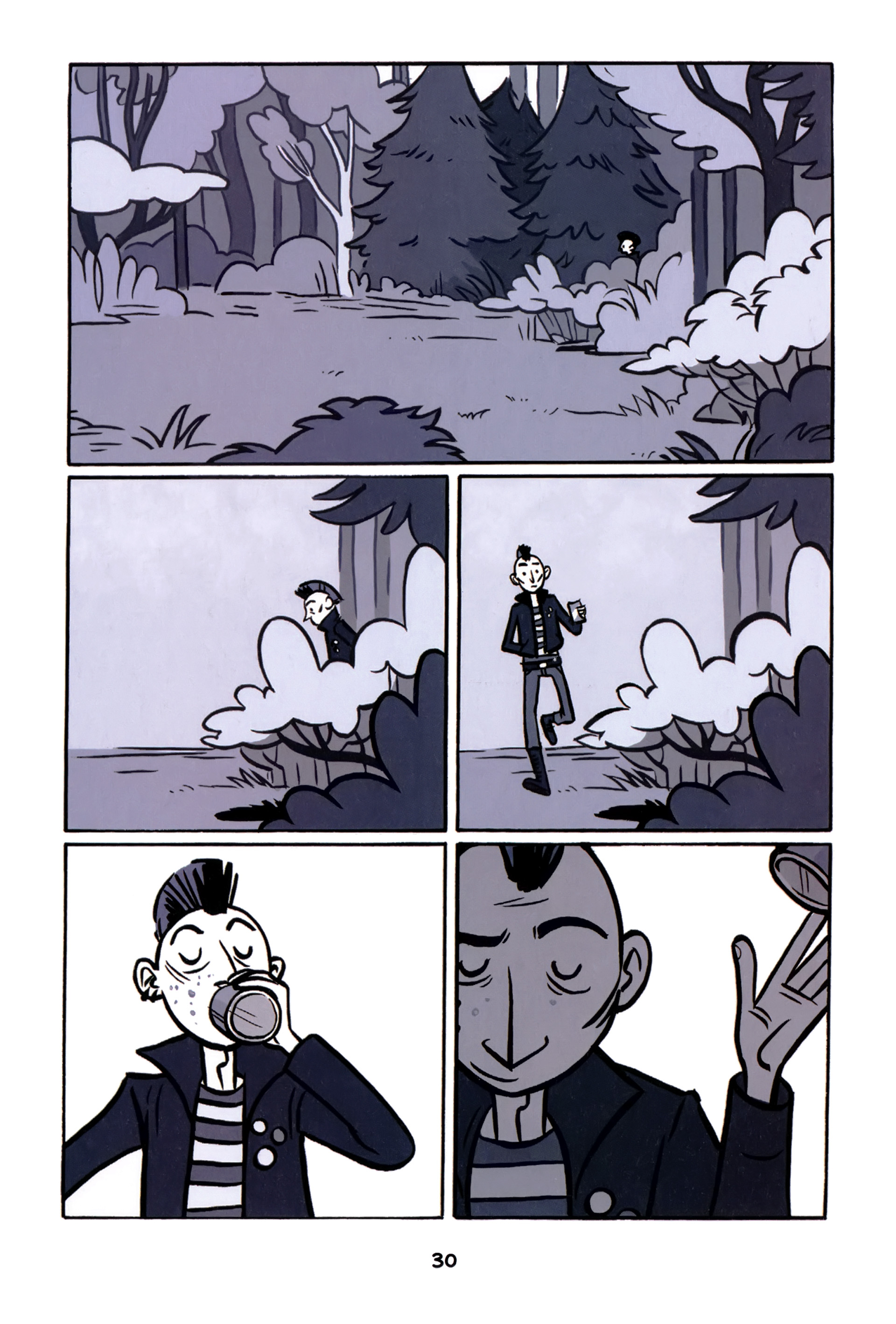 Read online Anya's Ghost comic -  Issue #1 - 31
