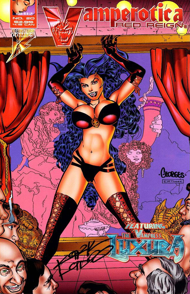 Read online Vamperotica comic -  Issue #20 - 1