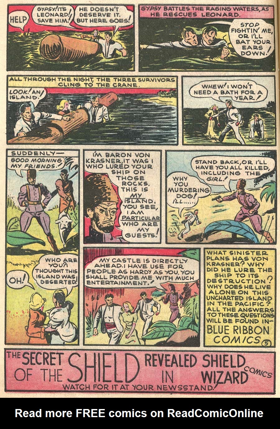 Read online Blue Ribbon Comics (1939) comic -  Issue #5 - 28
