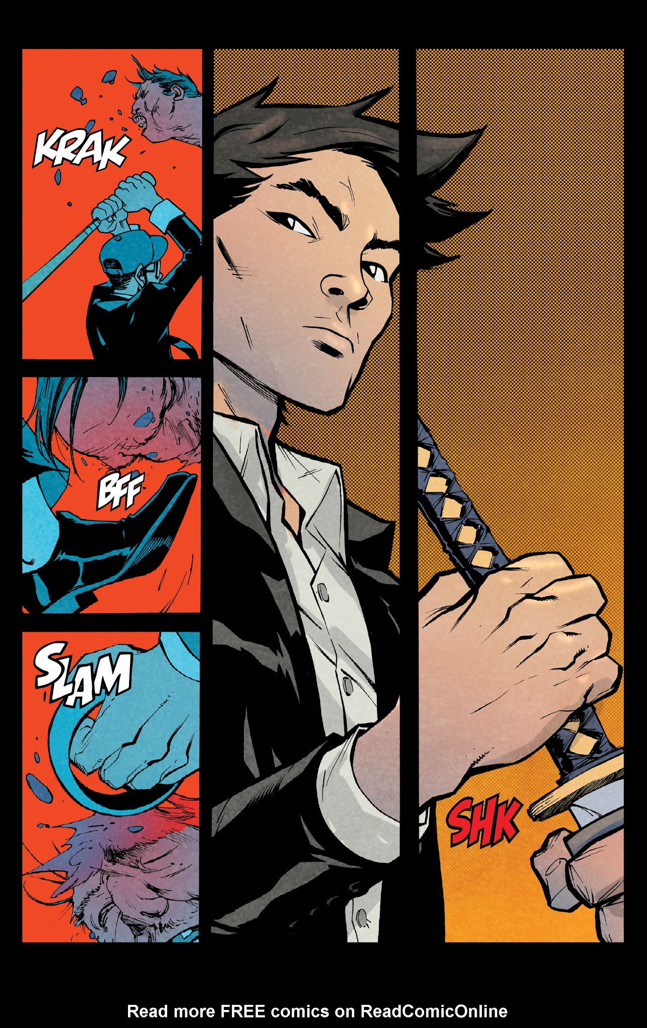 Read online Get Jiro!: Blood & Sushi comic -  Issue # TPB - 45