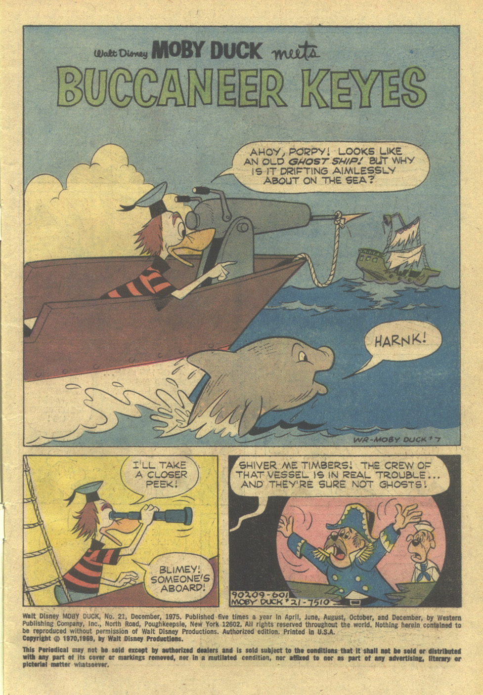 Read online Moby Duck comic -  Issue #21 - 3