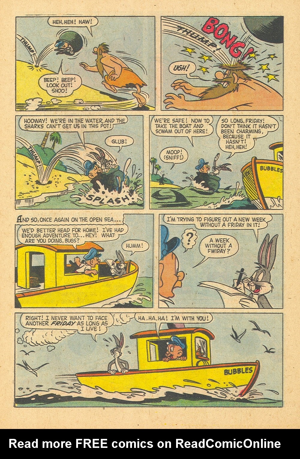 Read online Bugs Bunny comic -  Issue #63 - 16