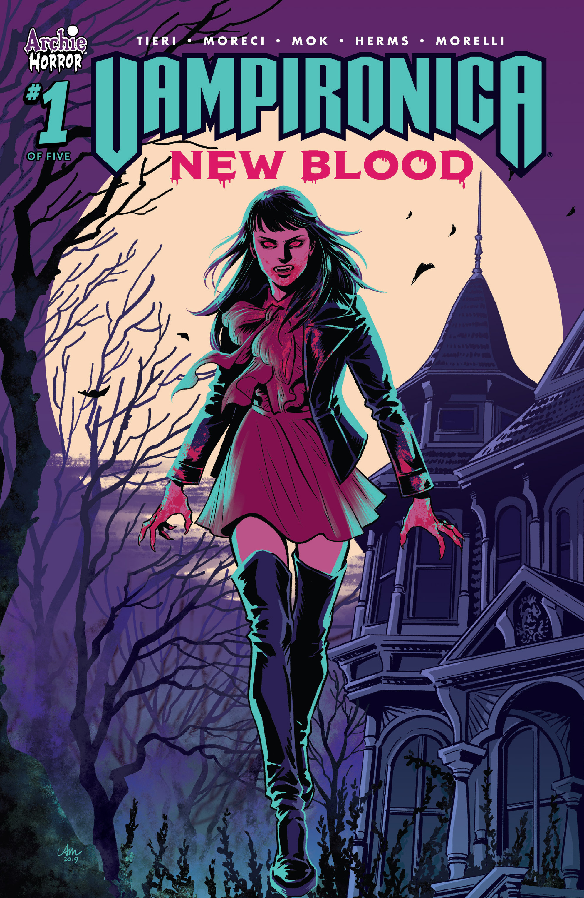 Read online Vampironica: New Blood comic -  Issue #1 - 1