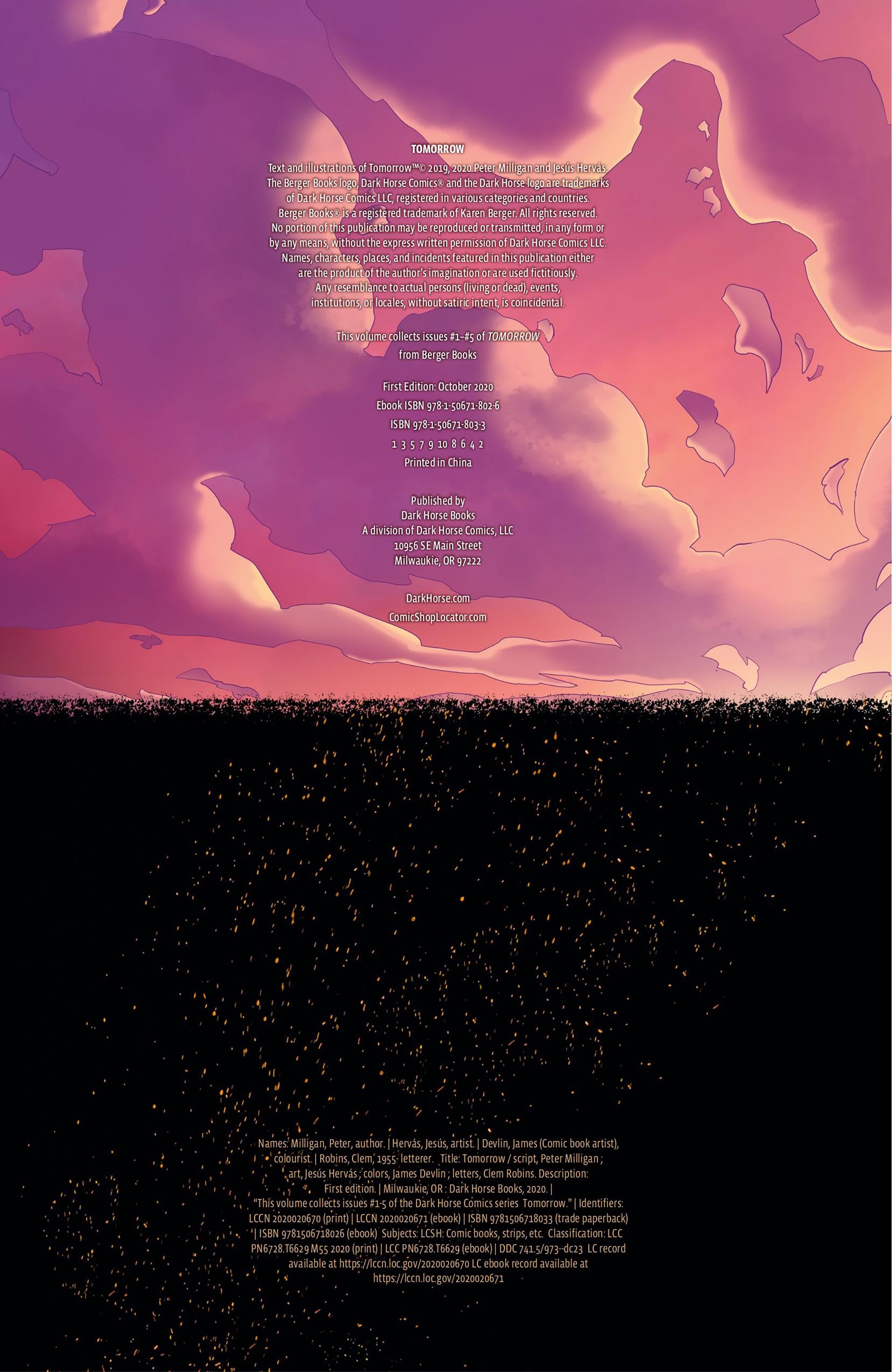 Read online Tomorrow comic -  Issue # _TPB - 127