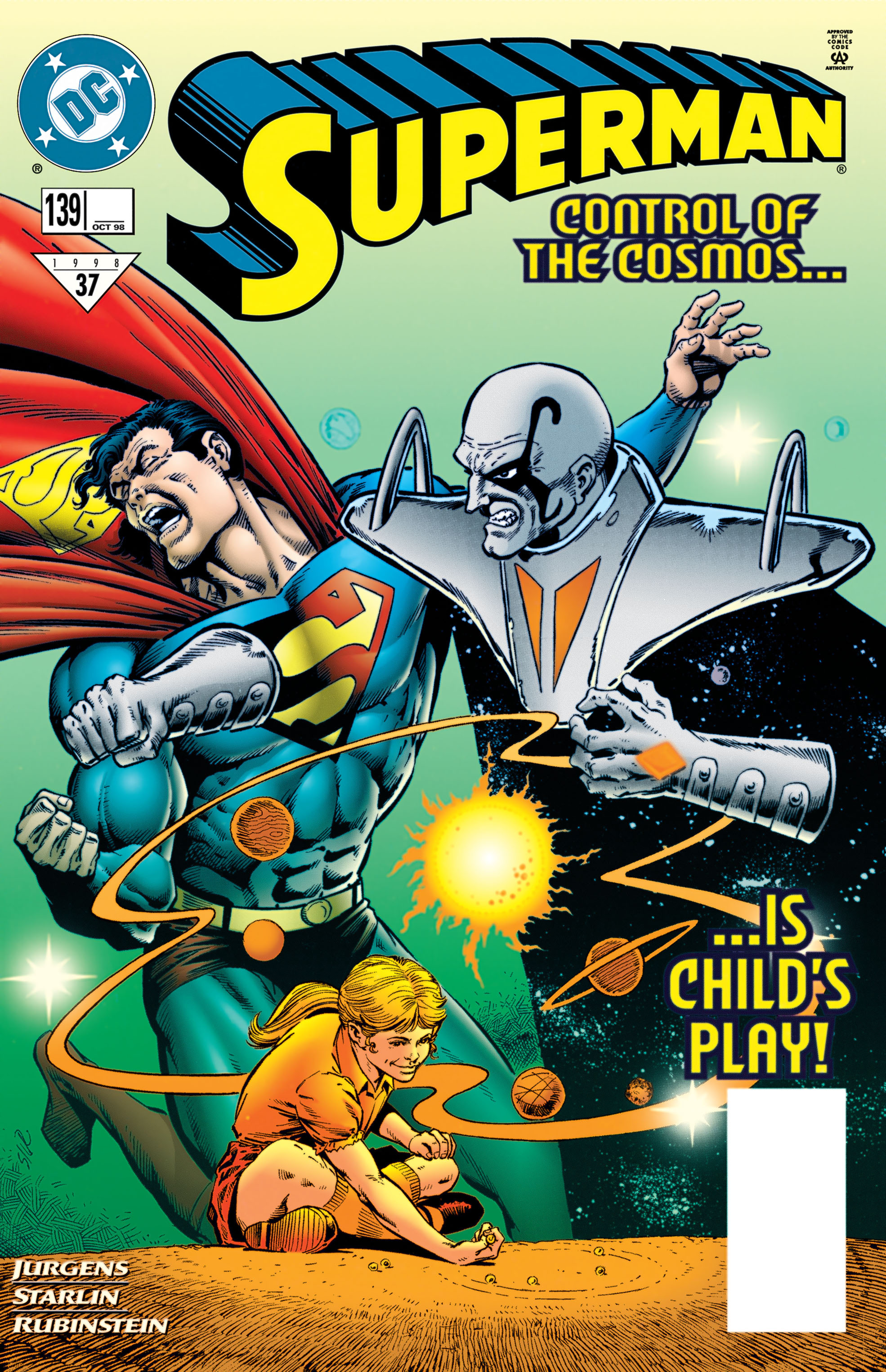 Read online Superman (1987) comic -  Issue #139 - 1