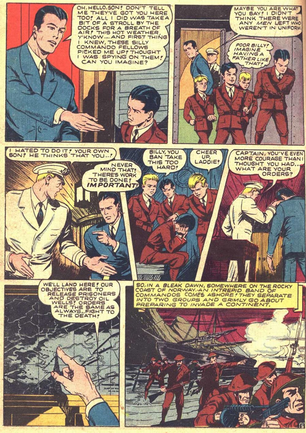 Read online Pep Comics comic -  Issue #30 - 32