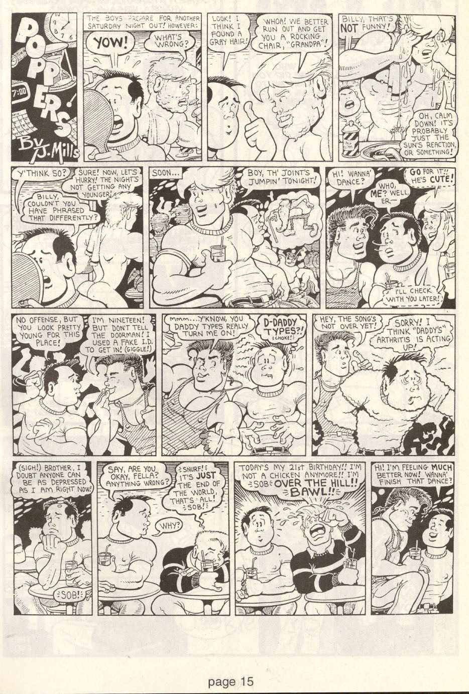 Read online Gay Comix (Gay Comics) comic -  Issue #25 - 16