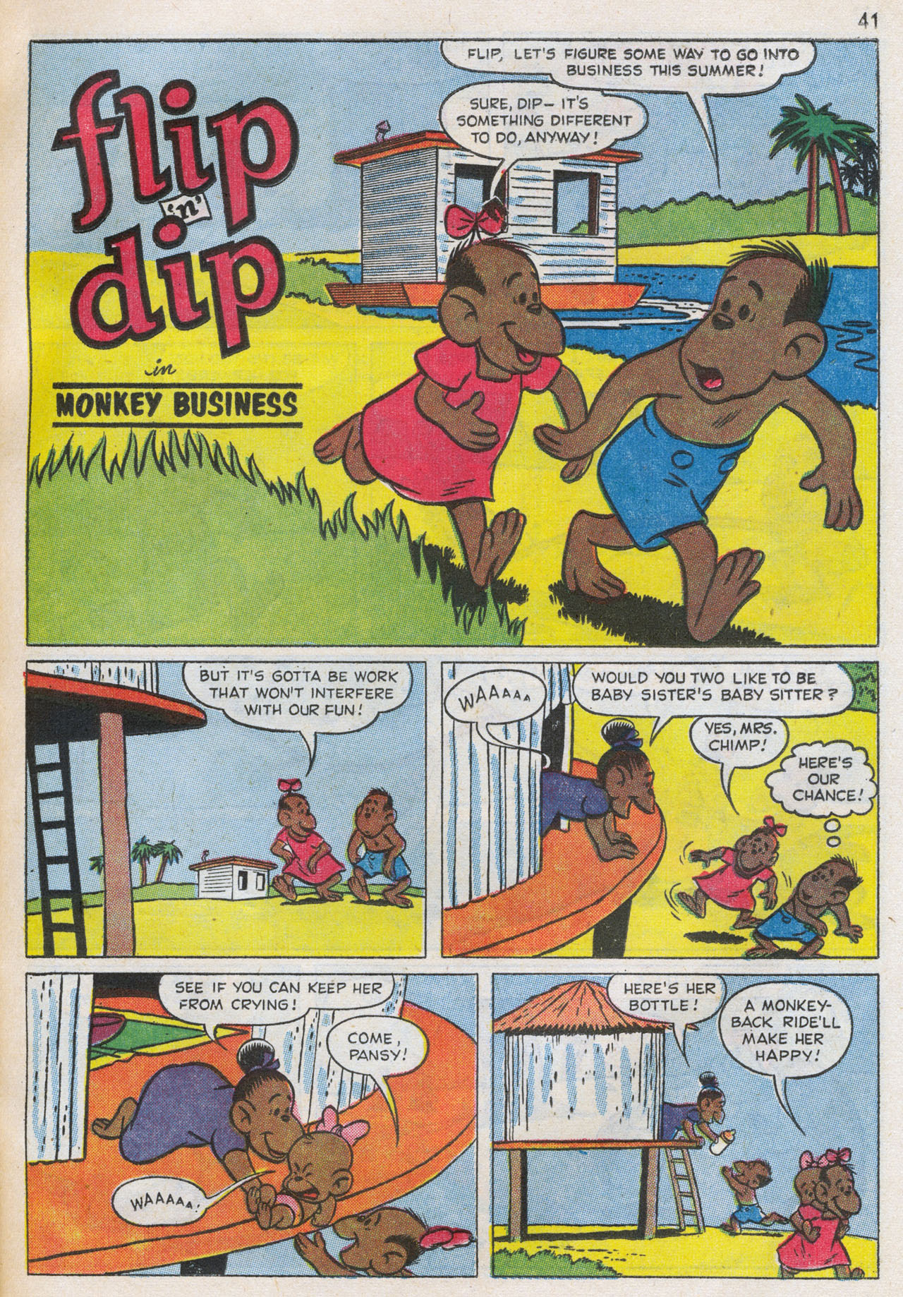 Read online Tom and Jerry's Summer Fun comic -  Issue #3 - 44