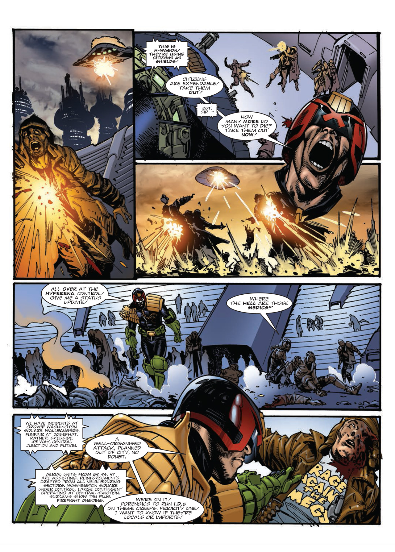 Read online Judge Dredd: Day of Chaos - The Fourth Faction comic -  Issue # TPB (Part 1) - 51