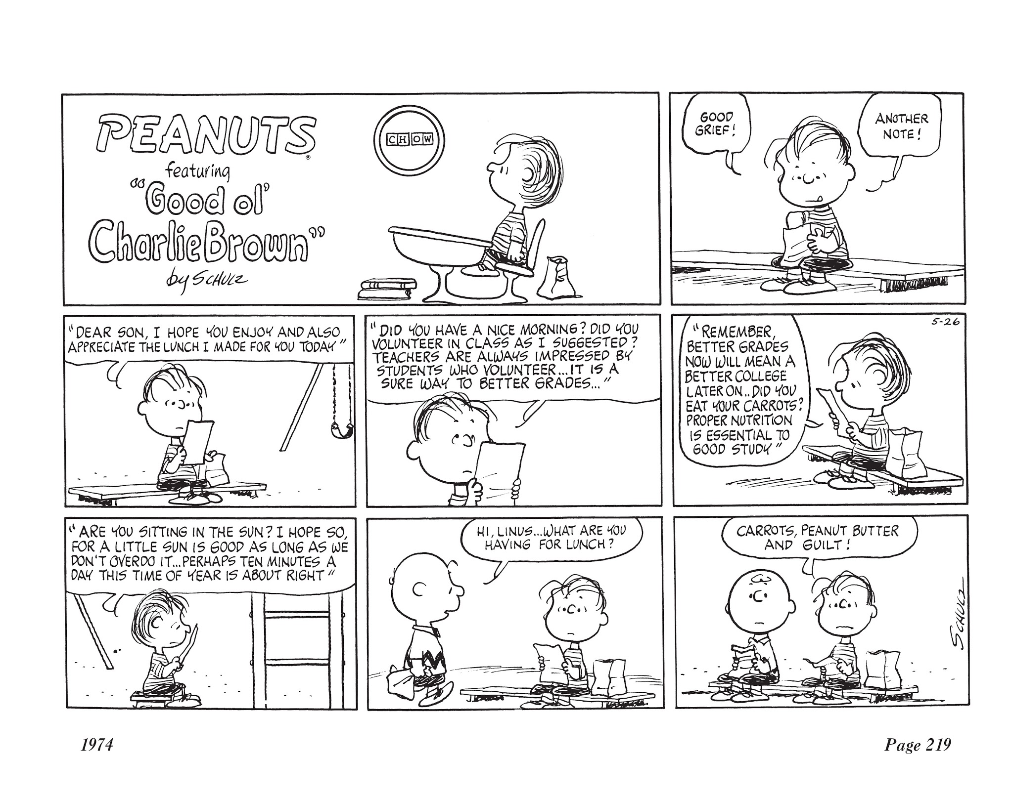 Read online The Complete Peanuts comic -  Issue # TPB 12 - 233