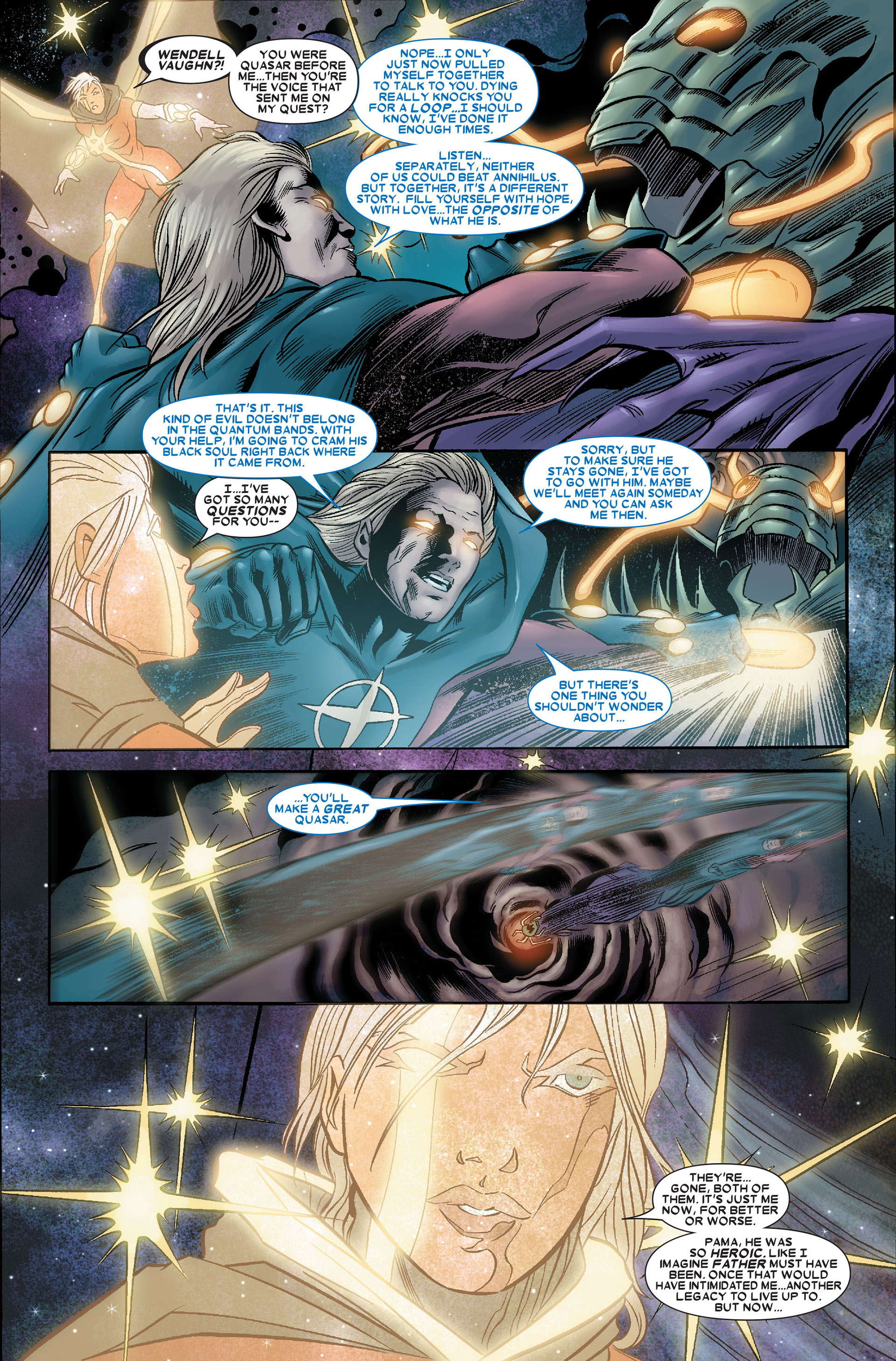 Read online Annihilation: Conquest - Quasar comic -  Issue #4 - 15