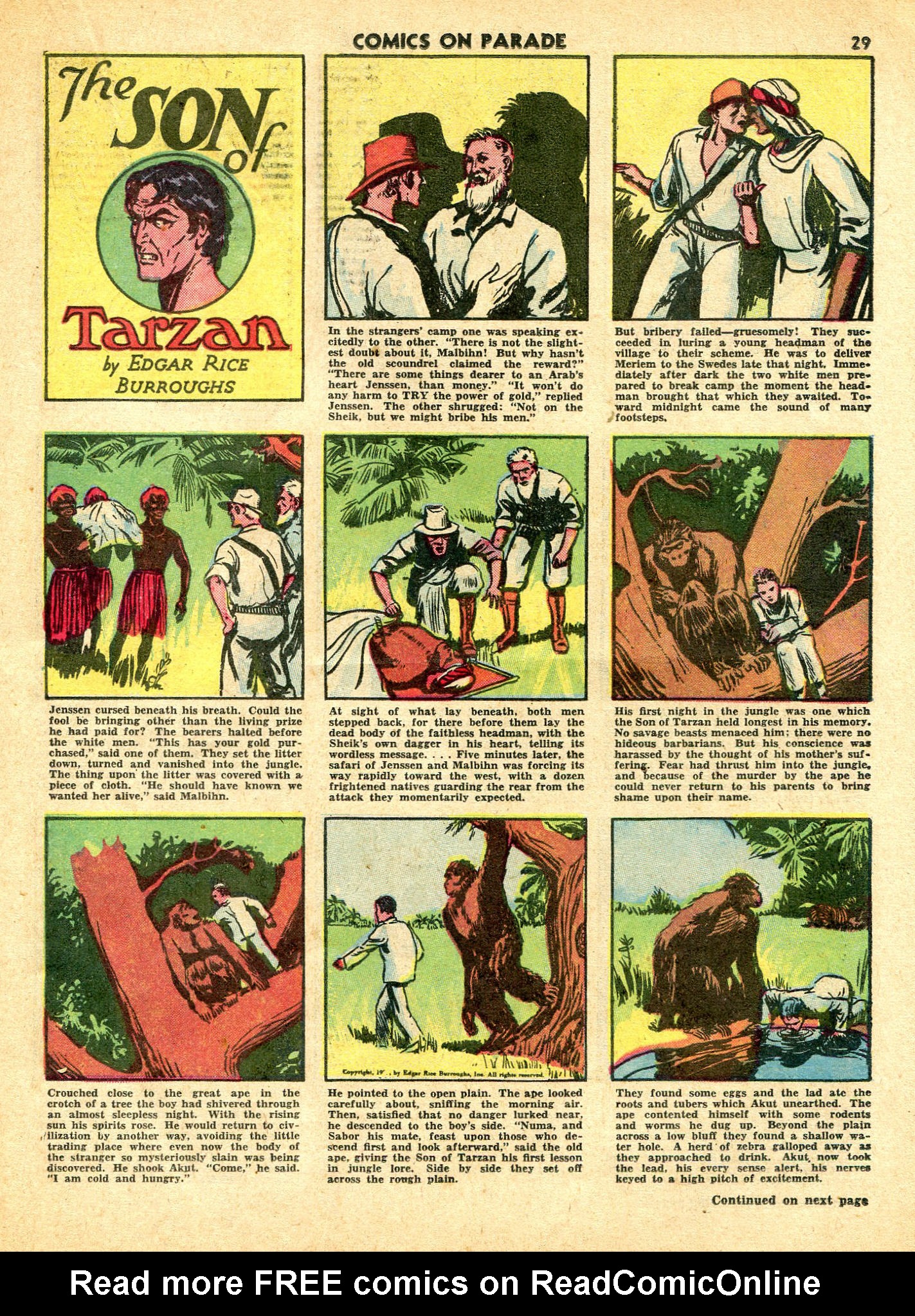 Read online Comics on Parade comic -  Issue #24 - 30