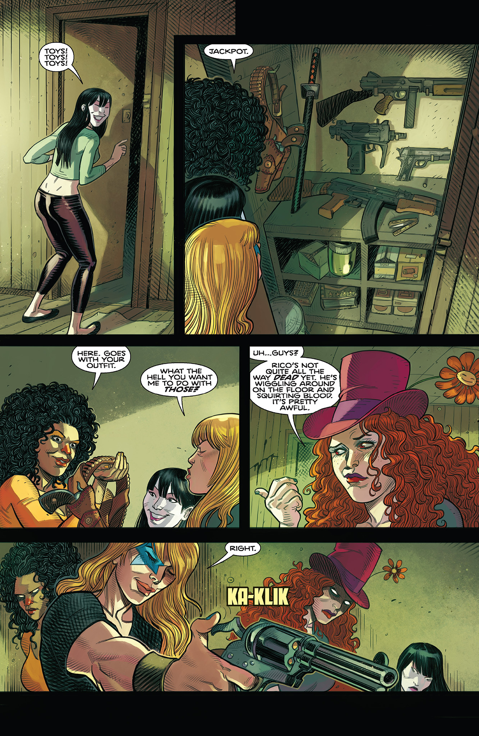 Read online Clown Fatale comic -  Issue #1 - 22