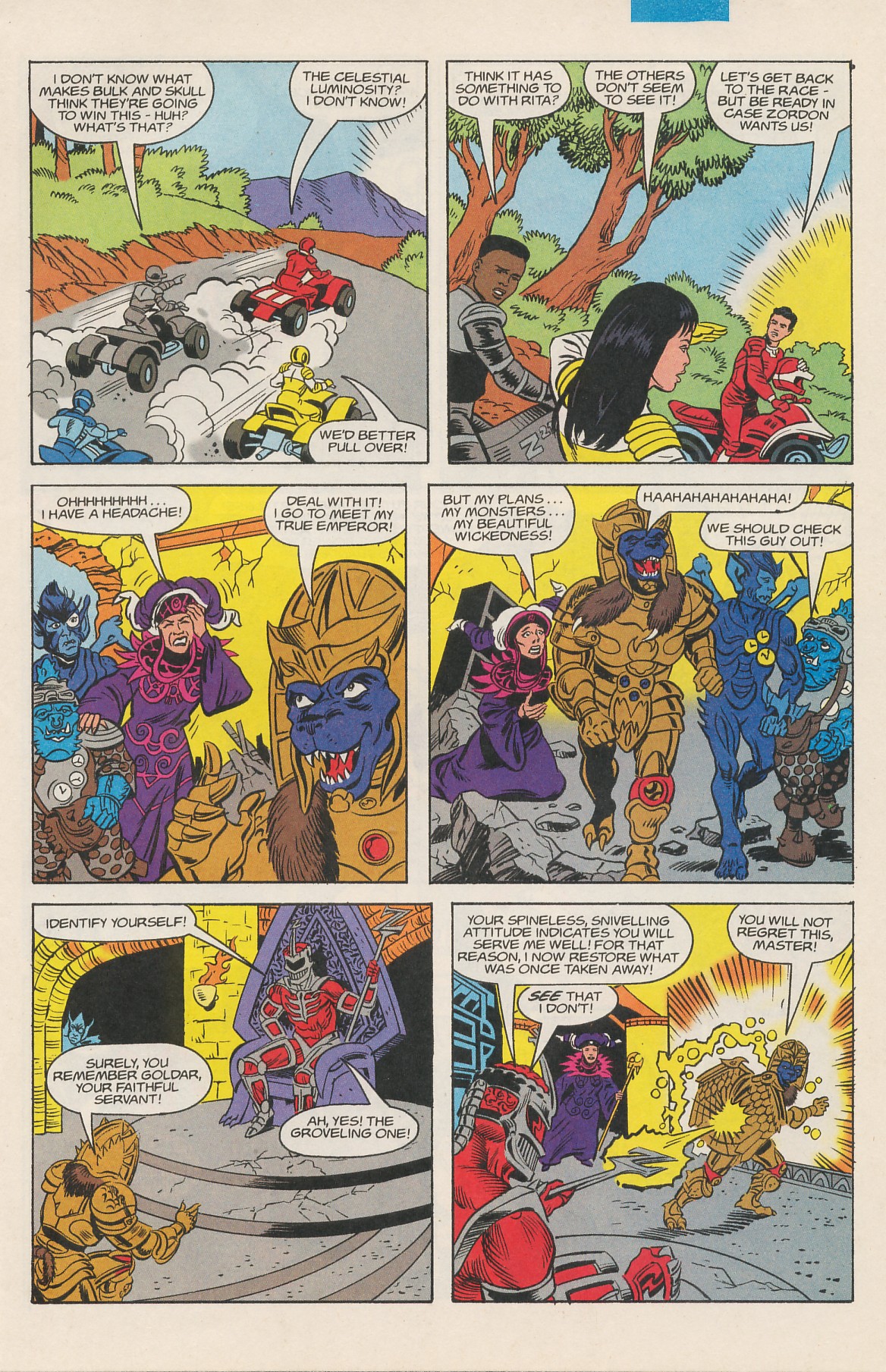 Read online Mighty Morphin Power Rangers Saga comic -  Issue #3 - 5