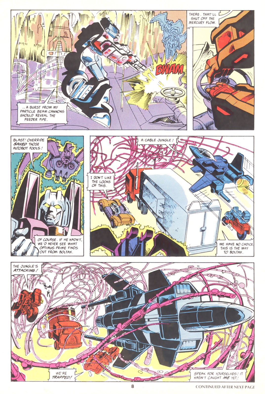 Read online The Transformers (UK) comic -  Issue #196 - 8