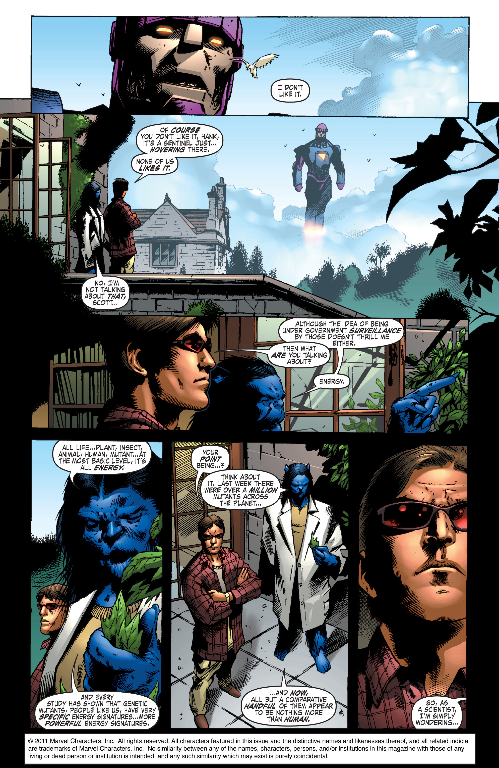 Read online X-Men: Deadly Genesis comic -  Issue #1 - 2
