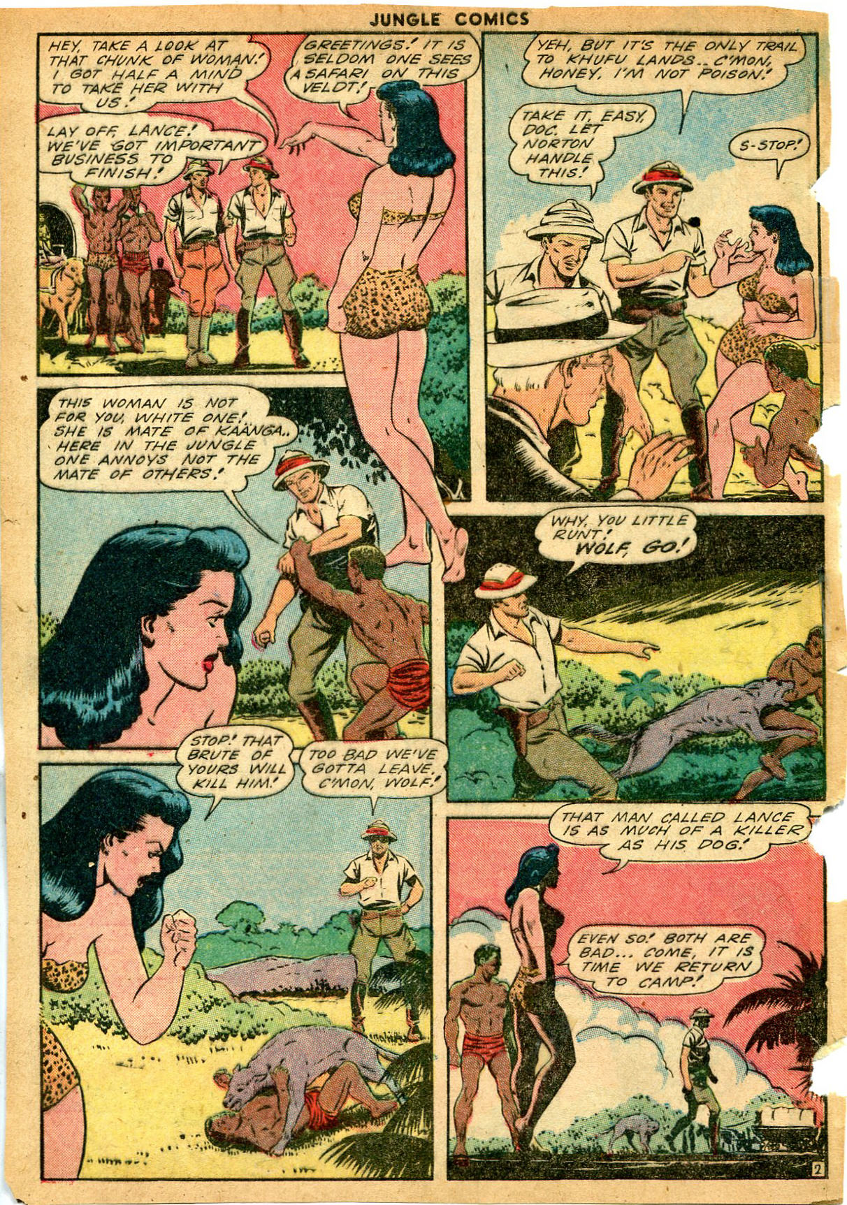 Read online Jungle Comics comic -  Issue #52 - 4