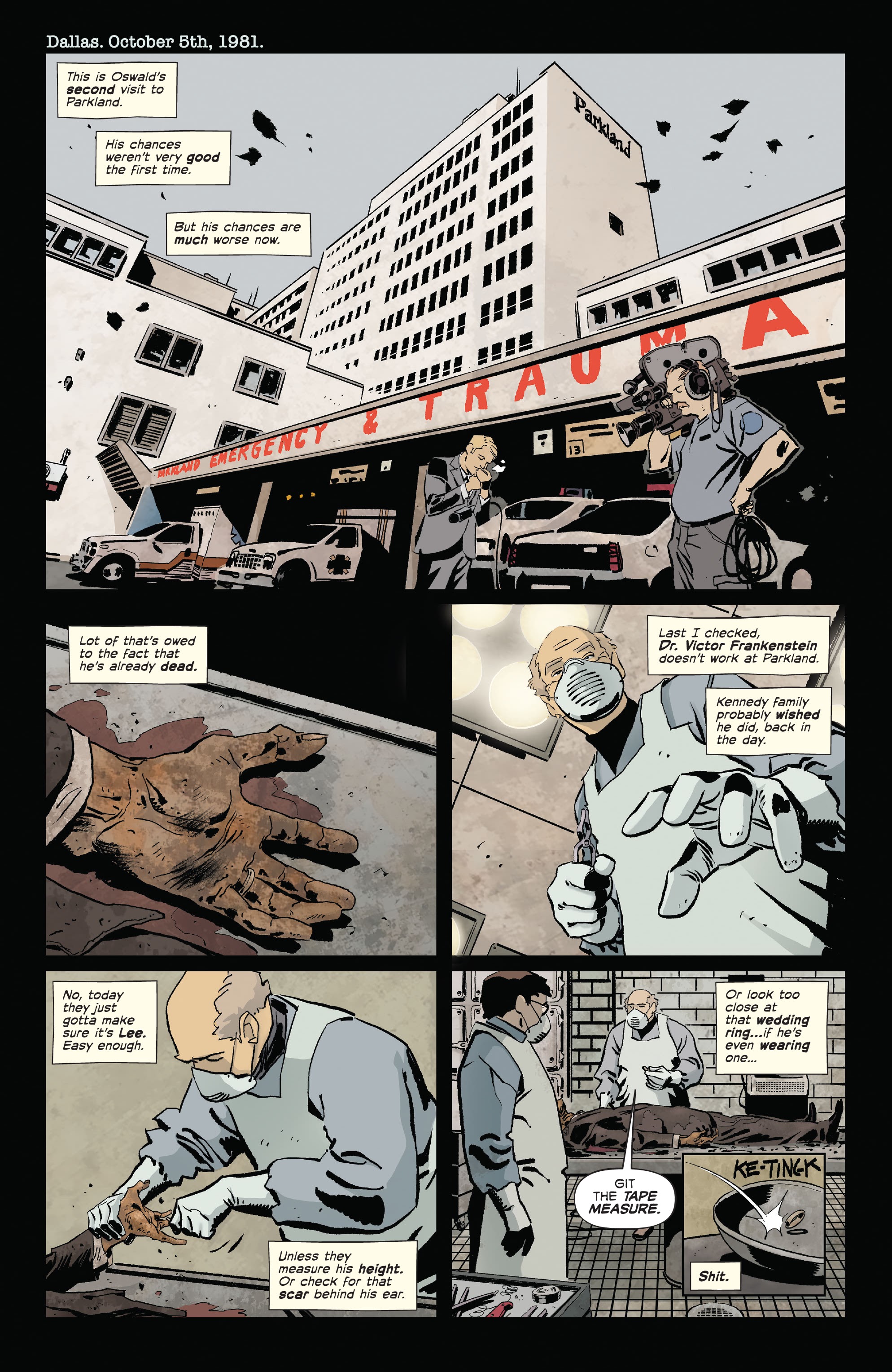 Read online Regarding the Matter of Oswald's Body comic -  Issue #2 - 5