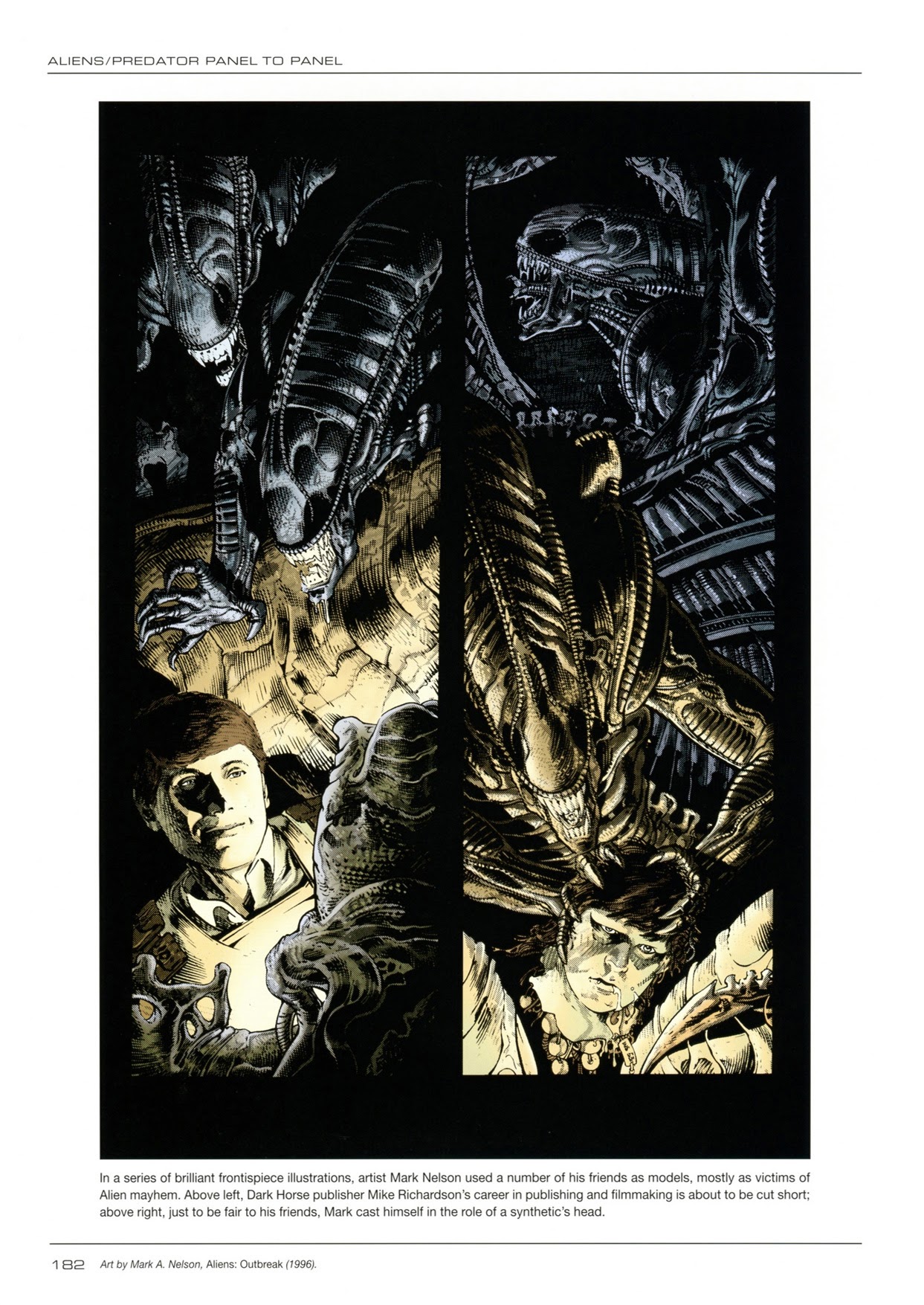 Read online Aliens/Predator: Panel to Panel comic -  Issue # TPB (Part 2) - 64