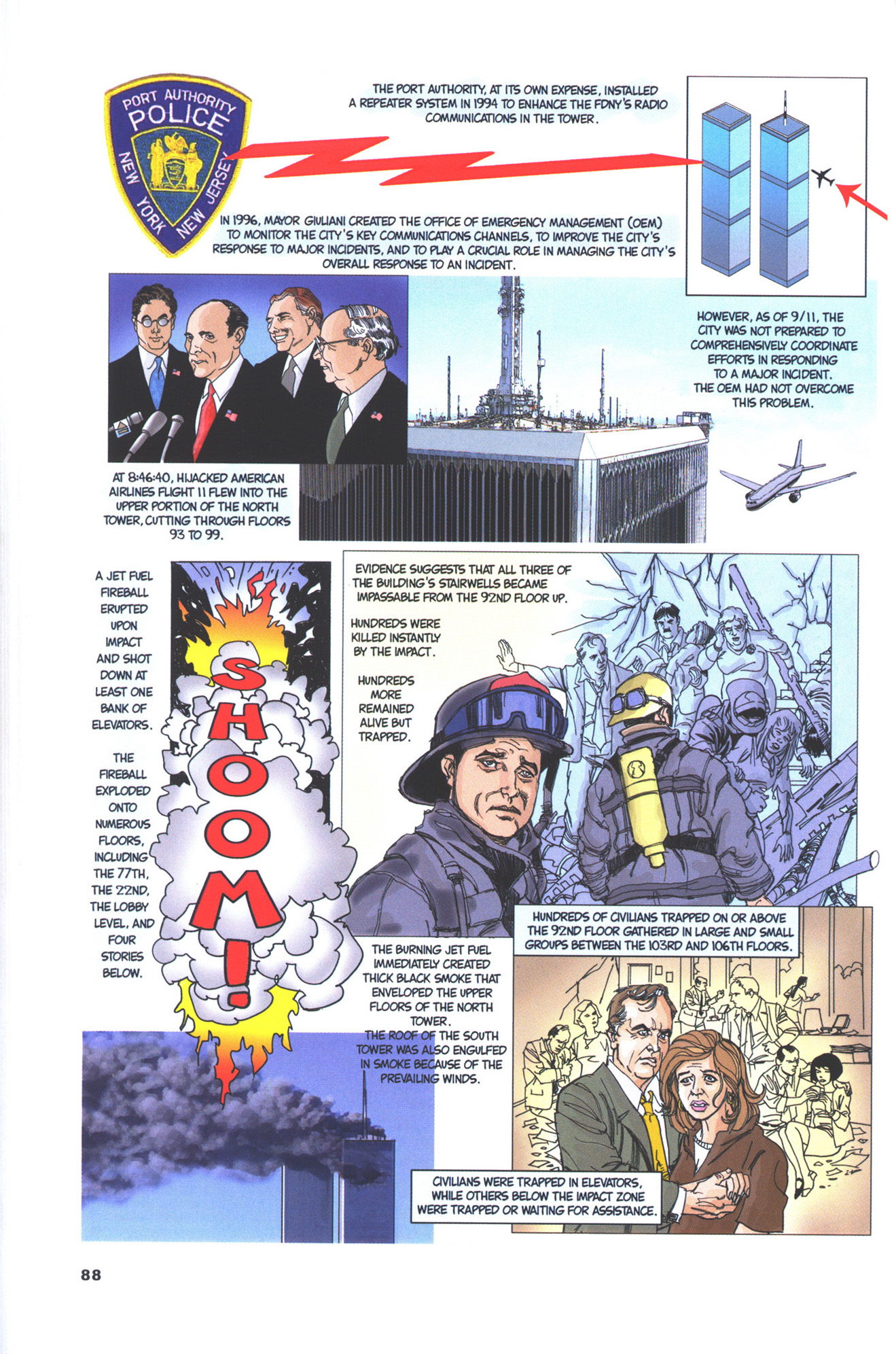 Read online The 9/11 Report comic -  Issue # TPB - 92