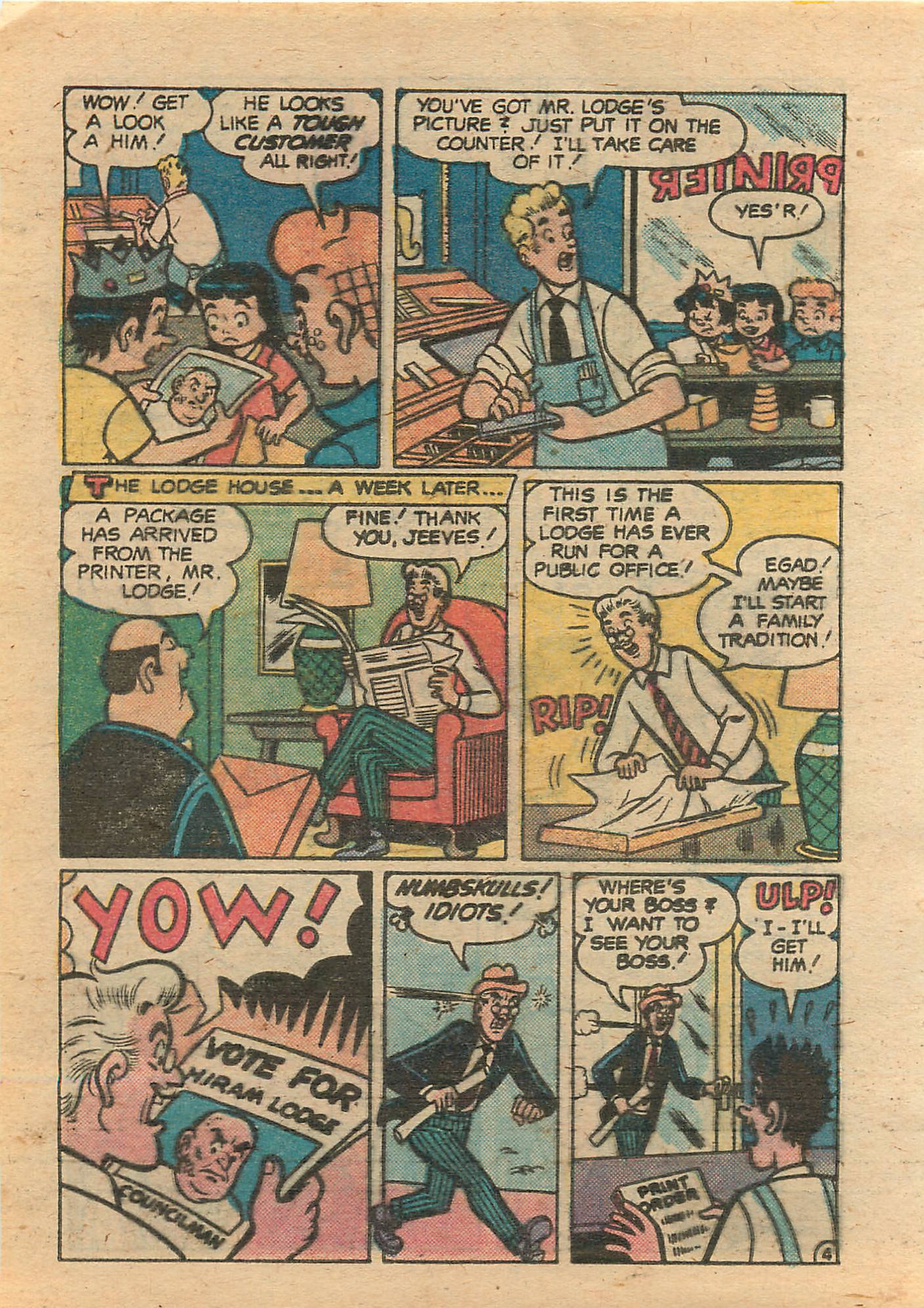 Read online Little Archie Comics Digest Magazine comic -  Issue #6 - 63
