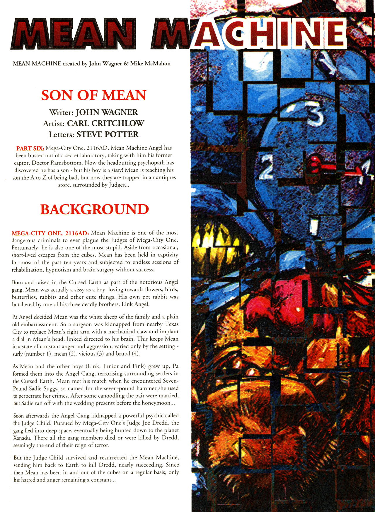 Read online Judge Dredd: The Megazine (vol. 2) comic -  Issue #68 - 23