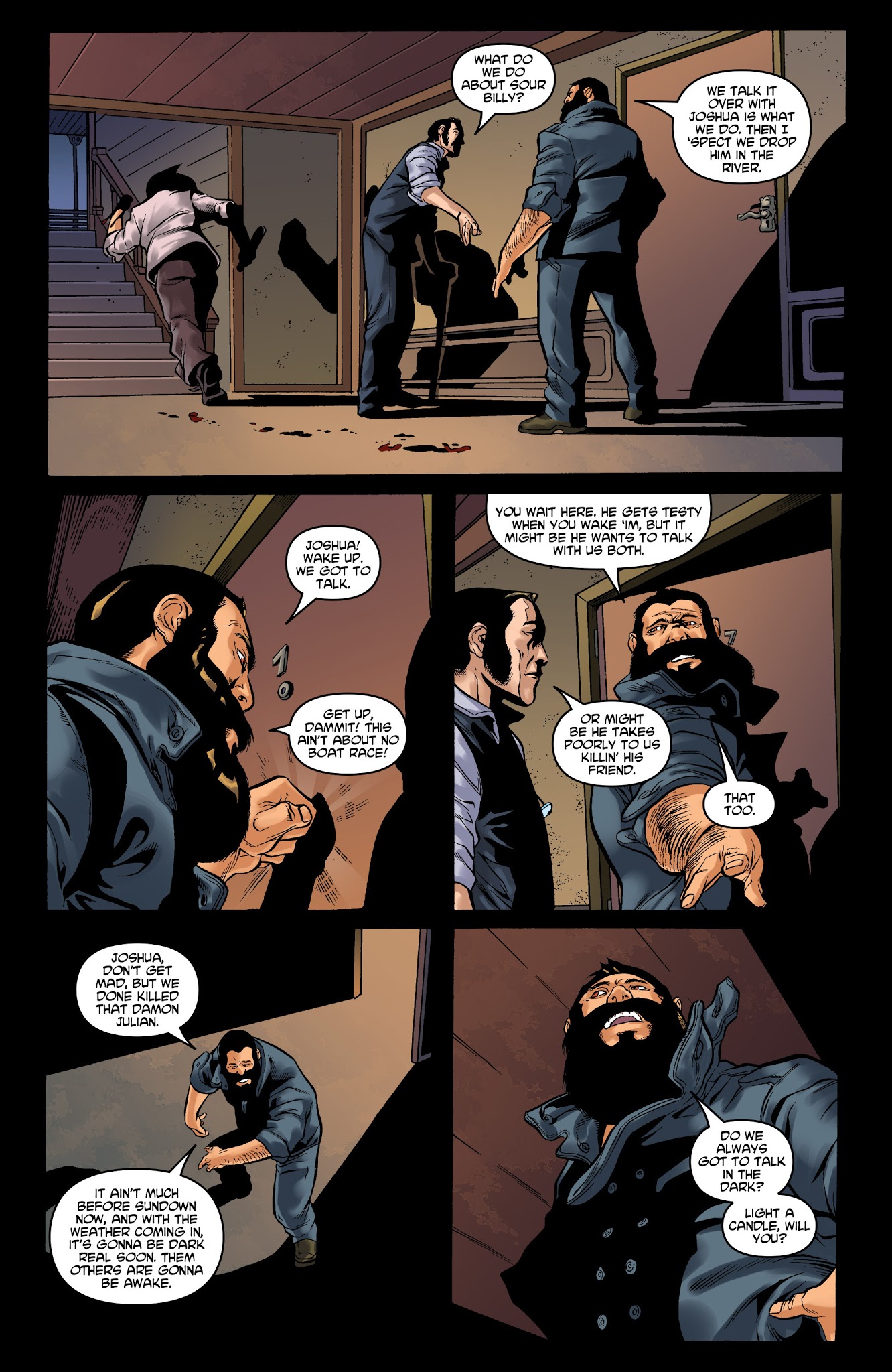 Read online George R.R. Martin's Fevre Dream comic -  Issue #6 - 21