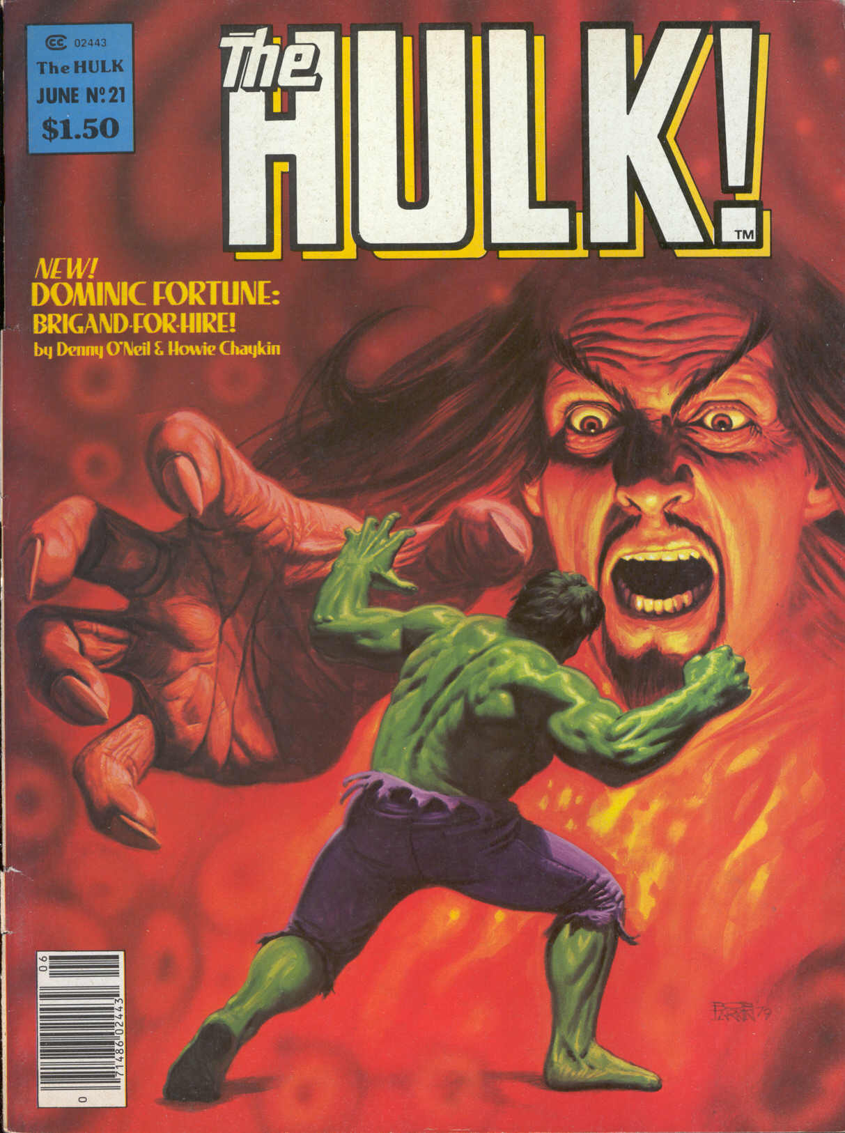 Read online Hulk (1978) comic -  Issue #21 - 1