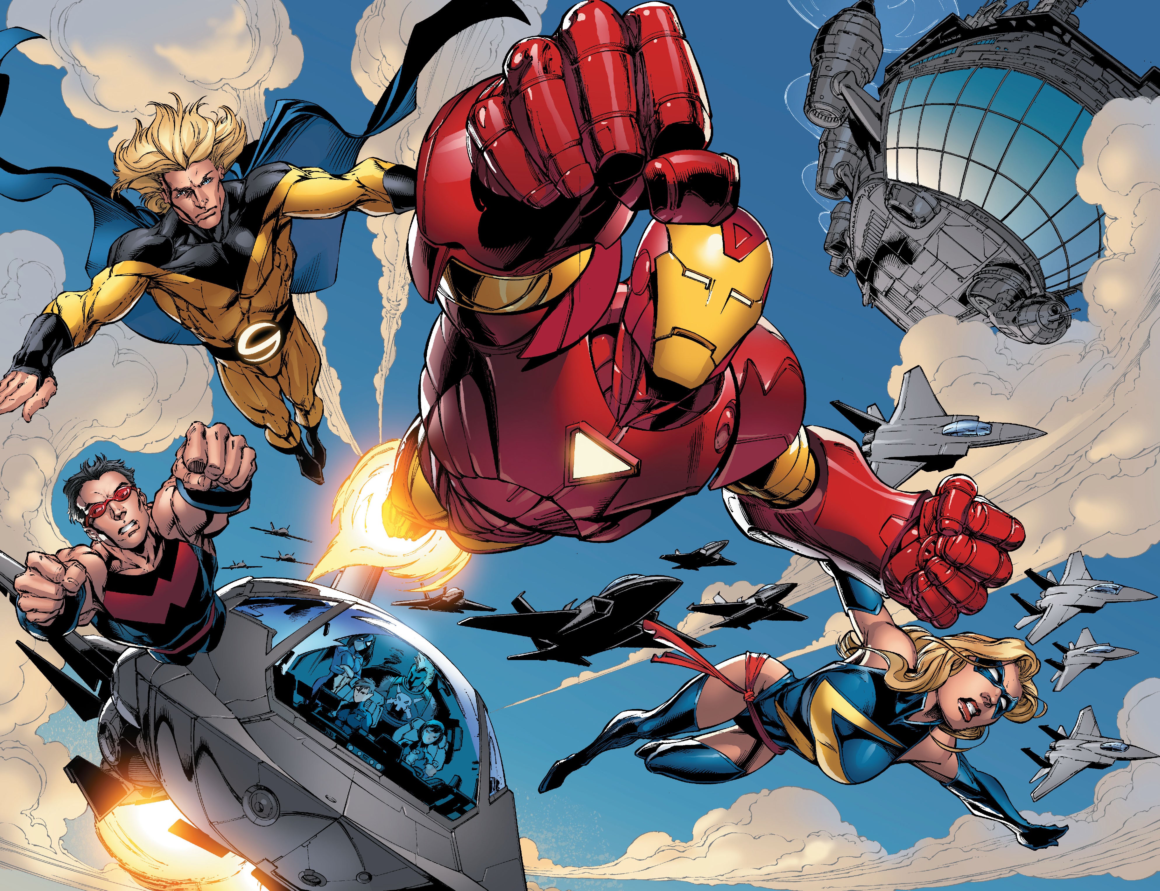 Read online The Mighty Avengers comic -  Issue # _TPB Mighty Avengers by Brian Michael Bendis - The Complete Collection (Part 3) - 13