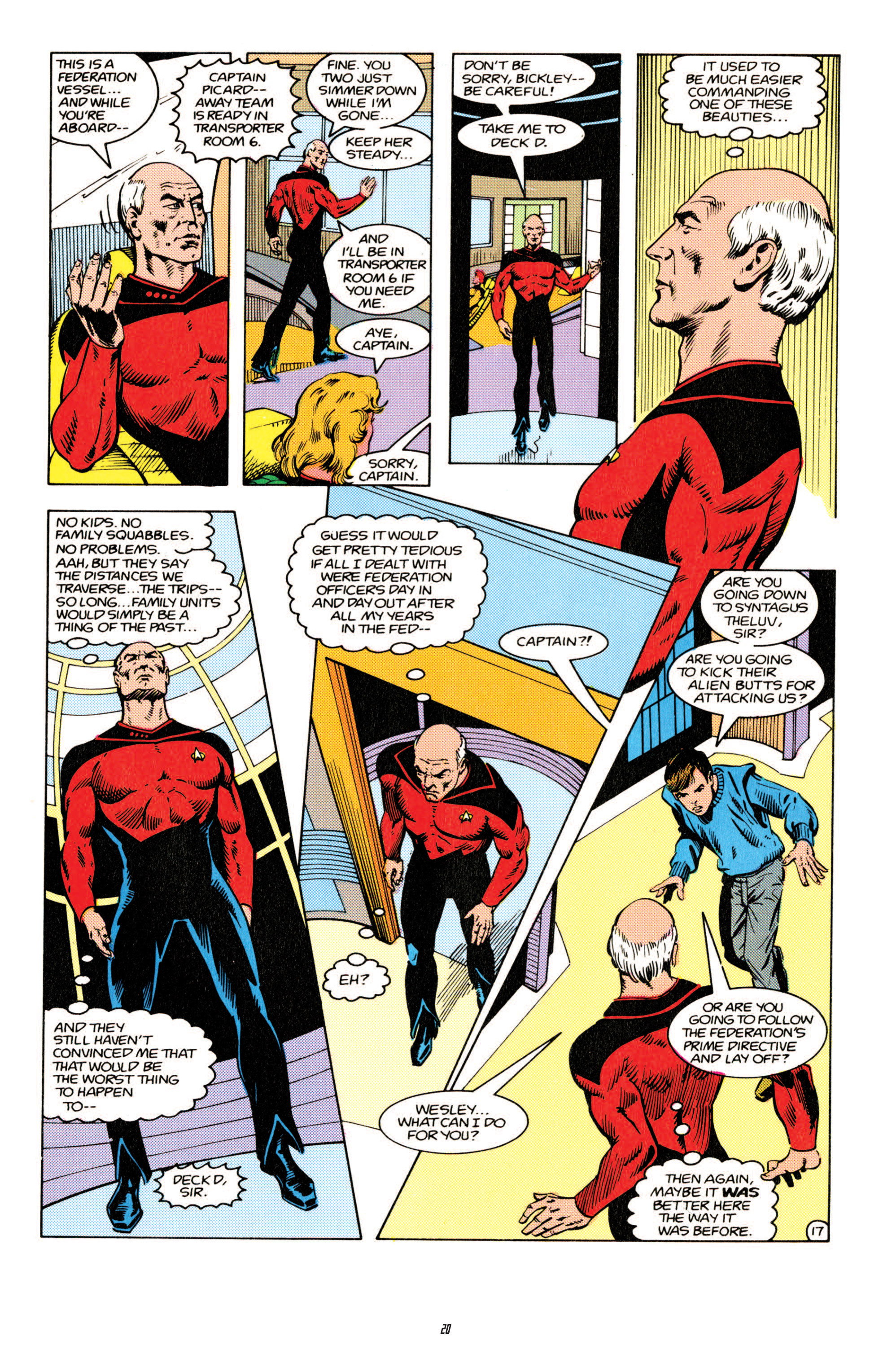 Read online Star Trek Classics comic -  Issue #4 - 19