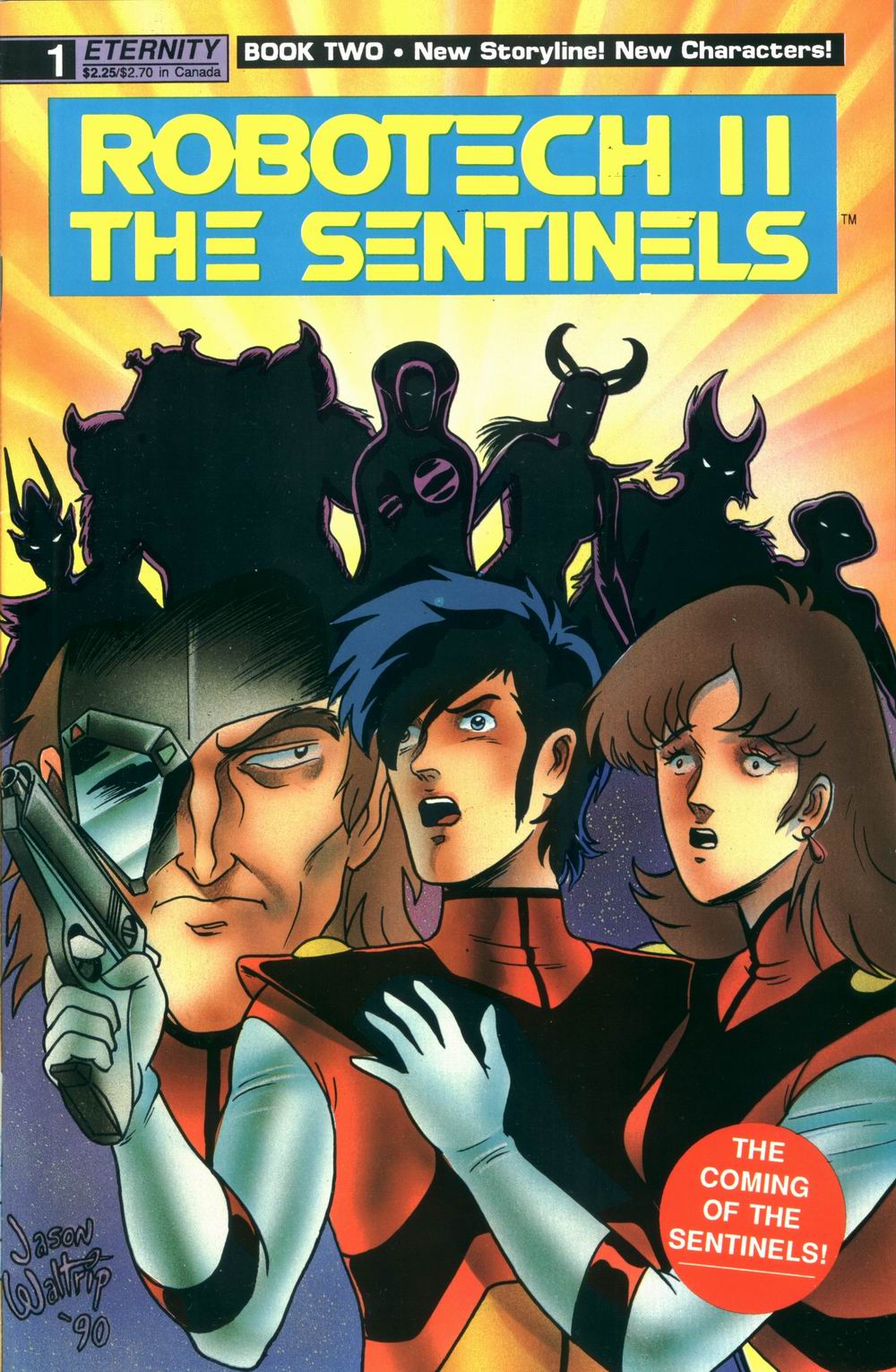 Robotech II: The Sentinels issue Robotech II: The Sentinels Book 2 Issue #1 - Page 1