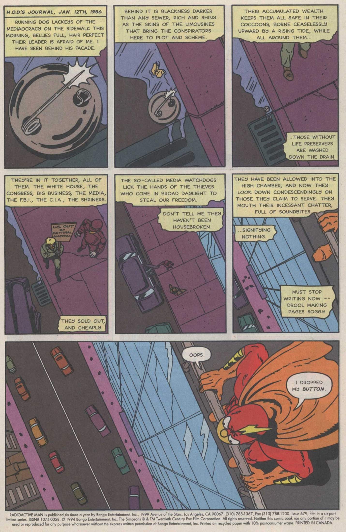 Read online Radioactive Man (1993) comic -  Issue #5 - 3